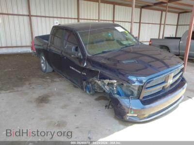 2012 RAM 1500 Sport, темно-синий — VIN 1C6RD7MT2CS315214, IAAI