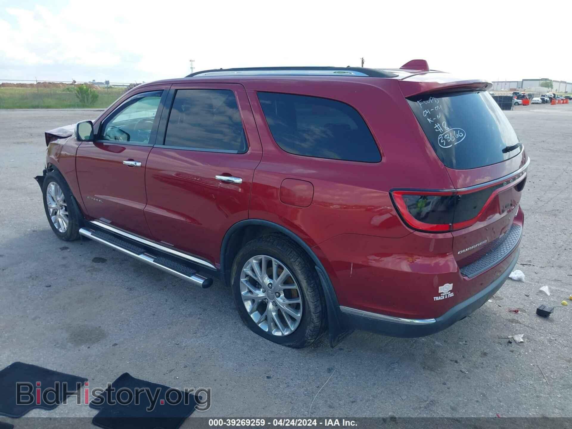 2014 DODGE DURANGO - VIN: 1C4RDHEG6EC435594 - Photo 3