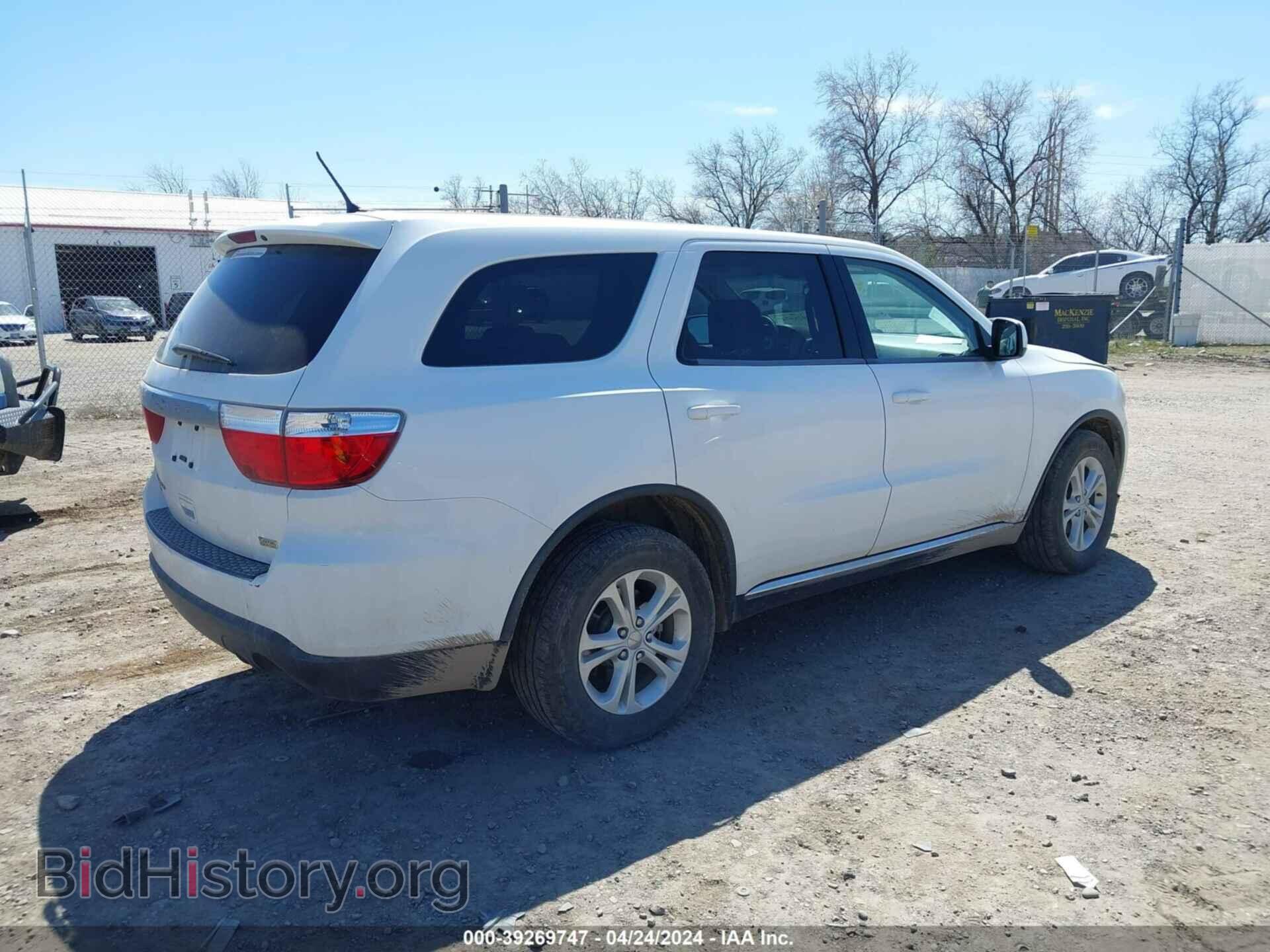 2013 DODGE DURANGO - VIN: 1C4RDJAG8DC684474 - Photo 4