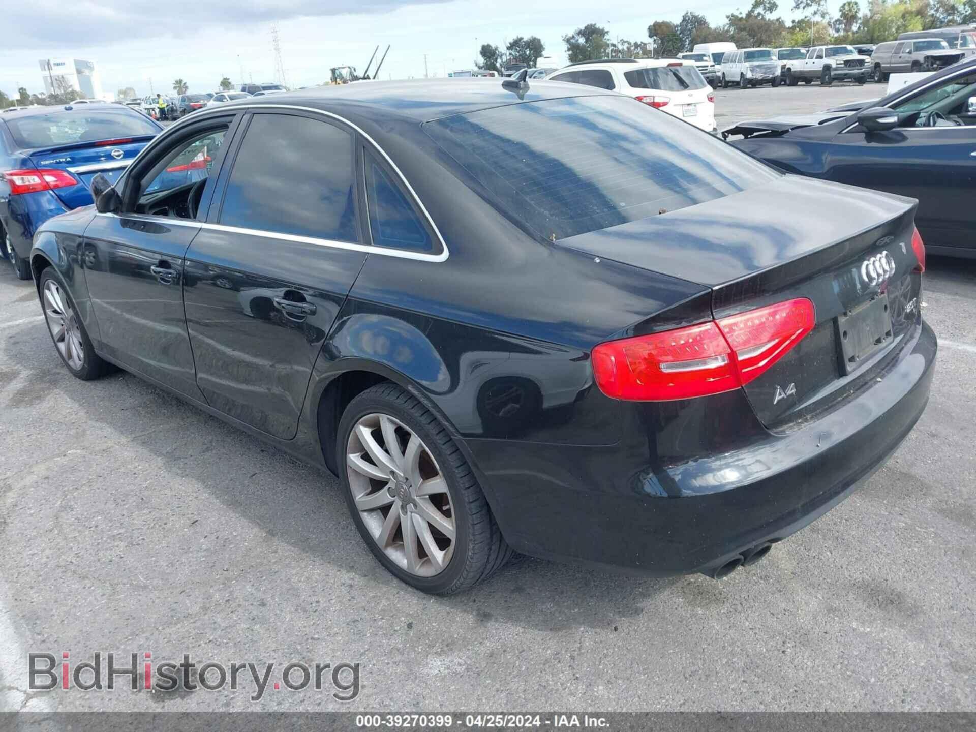 2013 AUDI A4 - VIN: WAUAFAFL4DN050786 - Фото 3