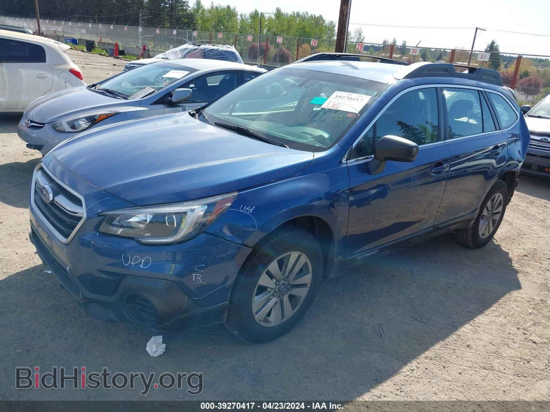 2019 SUBARU OUTBACK - VIN: 4S4BSABC7K3294476 - Фото 2