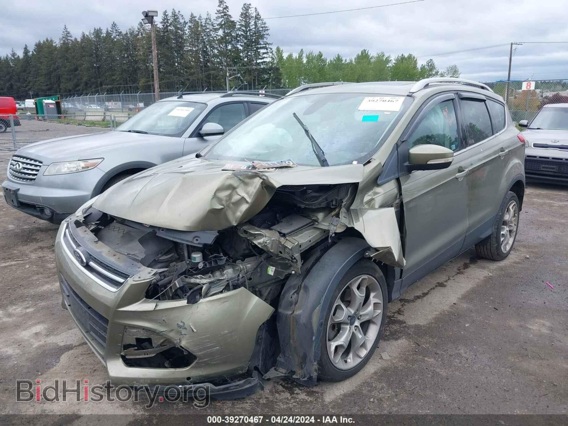 2013 FORD ESCAPE - VIN: 1FMCU9J96DUC71724 - Фото 2