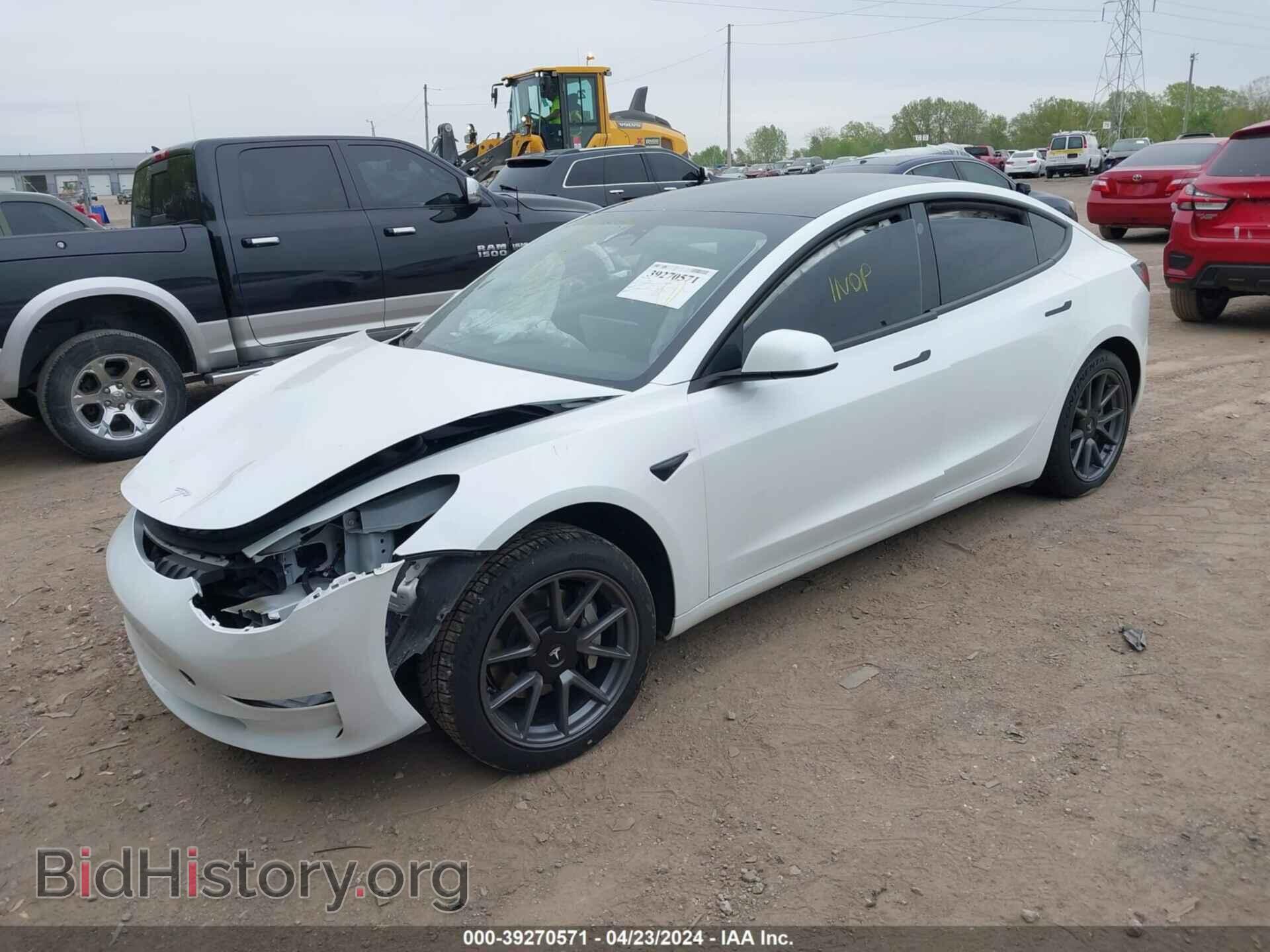 2023 TESLA MODEL 3 - VIN: 5YJ3E1EB6PF391214 - Фото 2