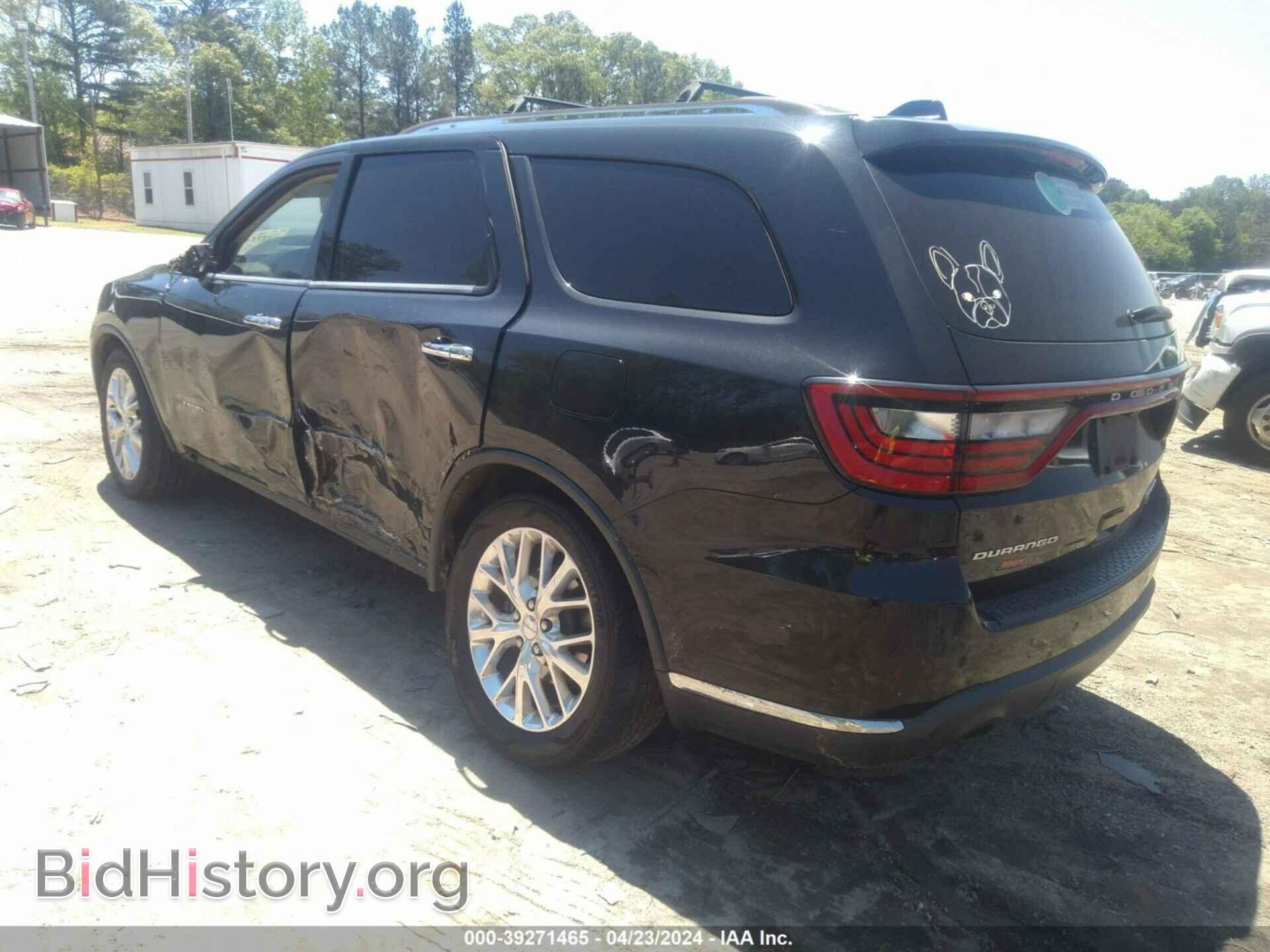 2015 DODGE DURANGO - VIN: 1C4RDHEG4FC187749 - Photo 3