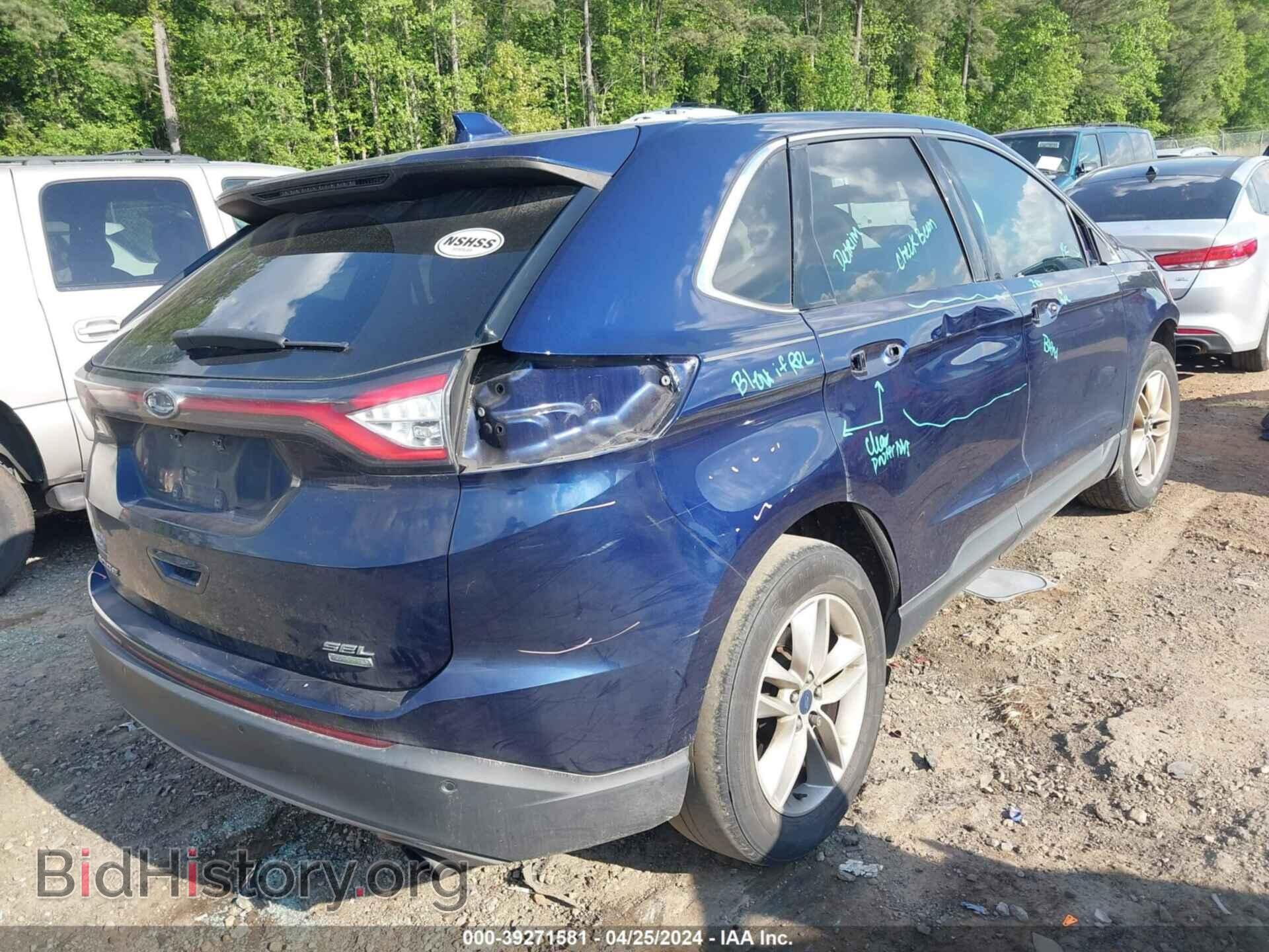 2016 FORD EDGE - VIN: 2FMPK3J9XGBC04123 - Photo 4