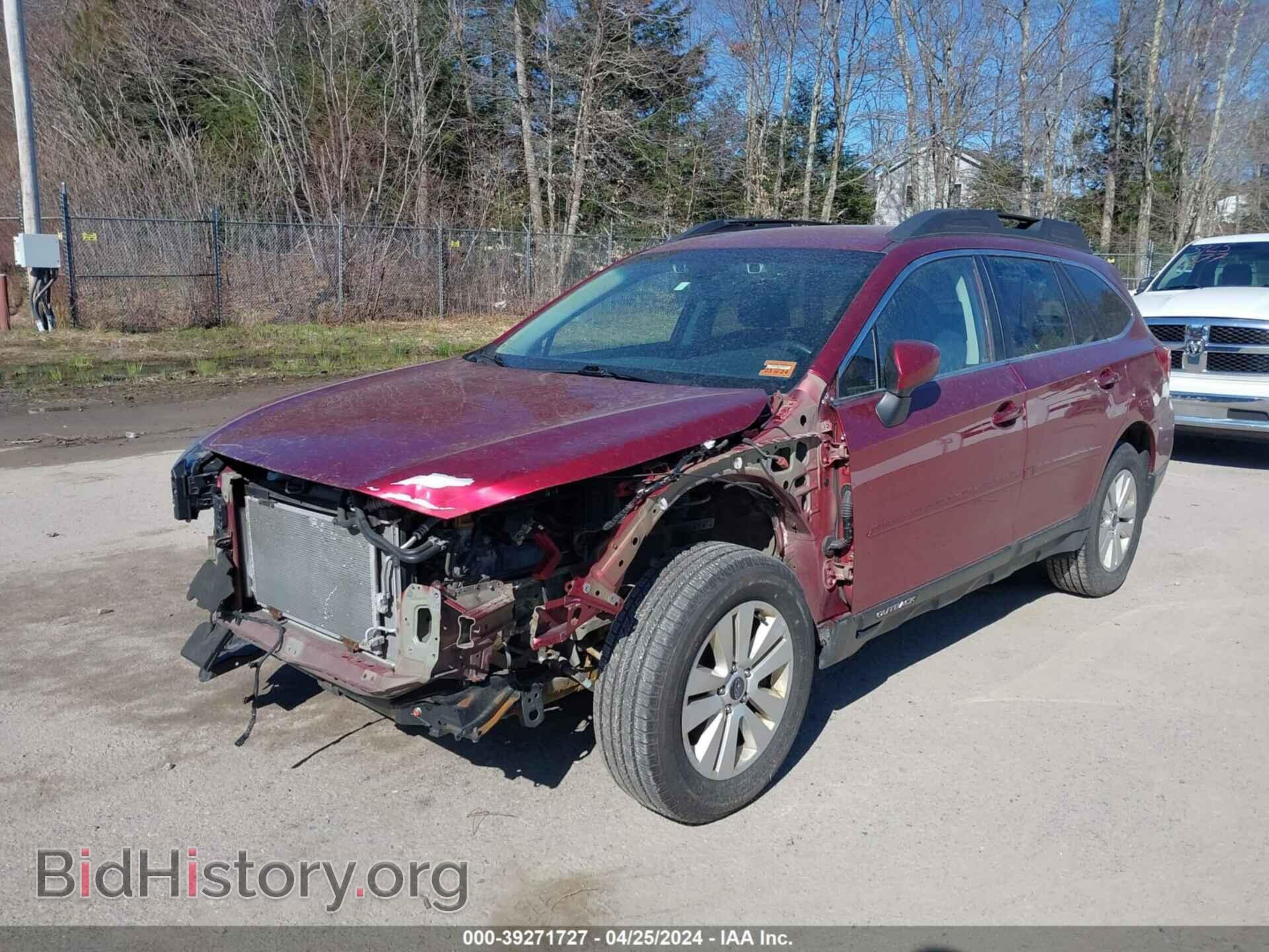 2019 SUBARU OUTBACK - VIN: 4S4BSAFC6K3373938 - Фото 2