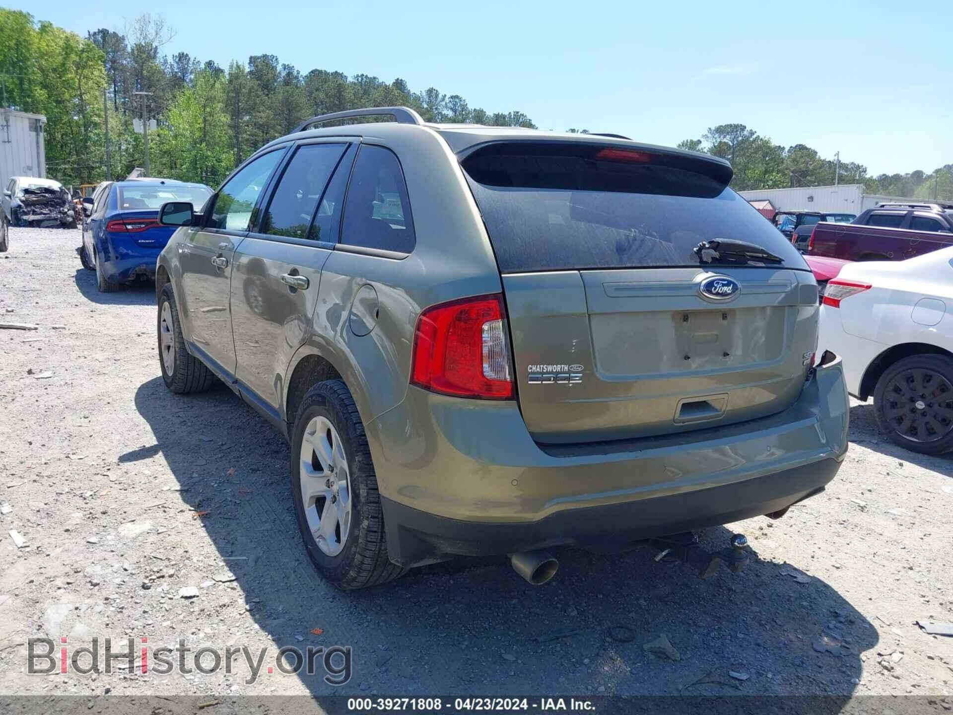 2013 FORD EDGE - VIN: 2FMDK4JC2DBA23050 - Фото 3