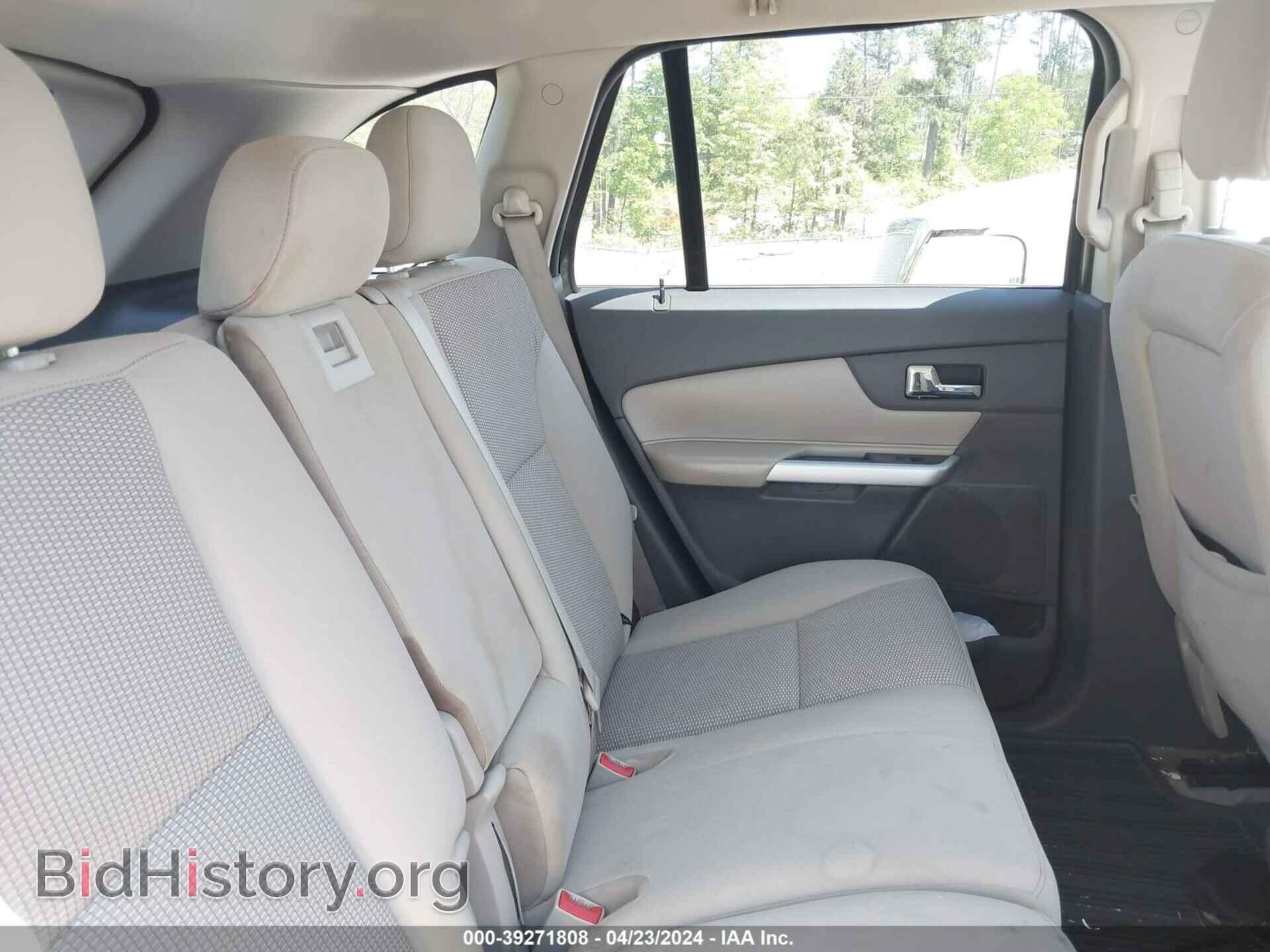 2013 FORD EDGE - VIN: 2FMDK4JC2DBA23050 - Фото 8
