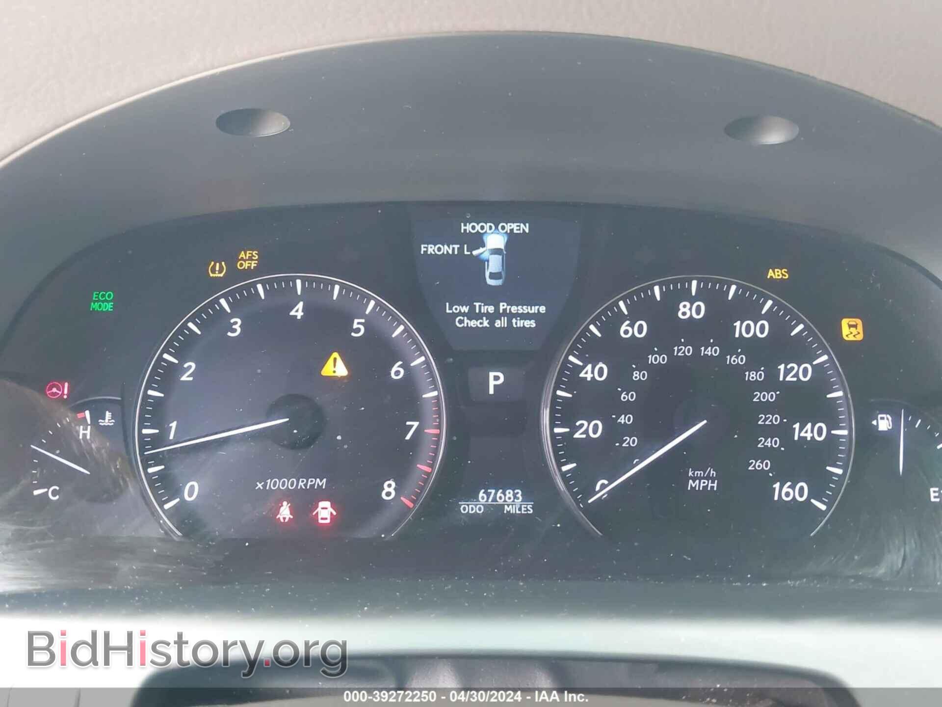 2010 LEXUS LS 460 - VIN: JTHGL5EF1A5039229 - Photo 7