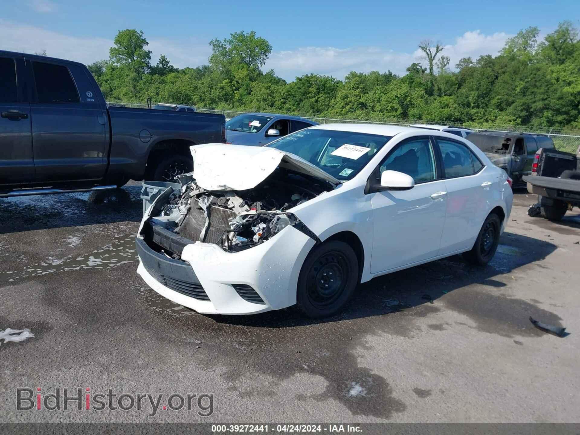 2014 TOYOTA COROLLA - VIN: 2T1BURHE2EC022273 - Фото 2