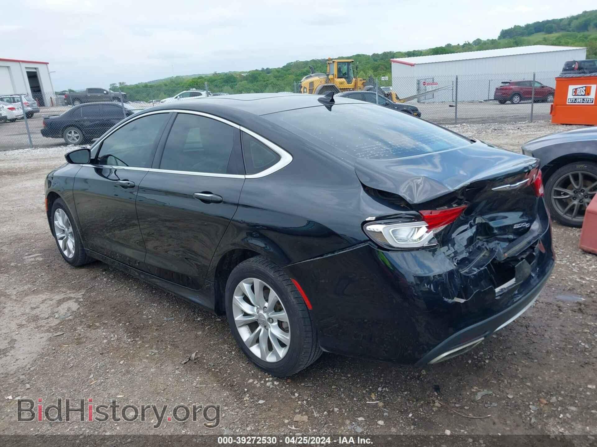 2016 CHRYSLER 200 - VIN: 1C3CCCCGXGN100770 - Фото 3