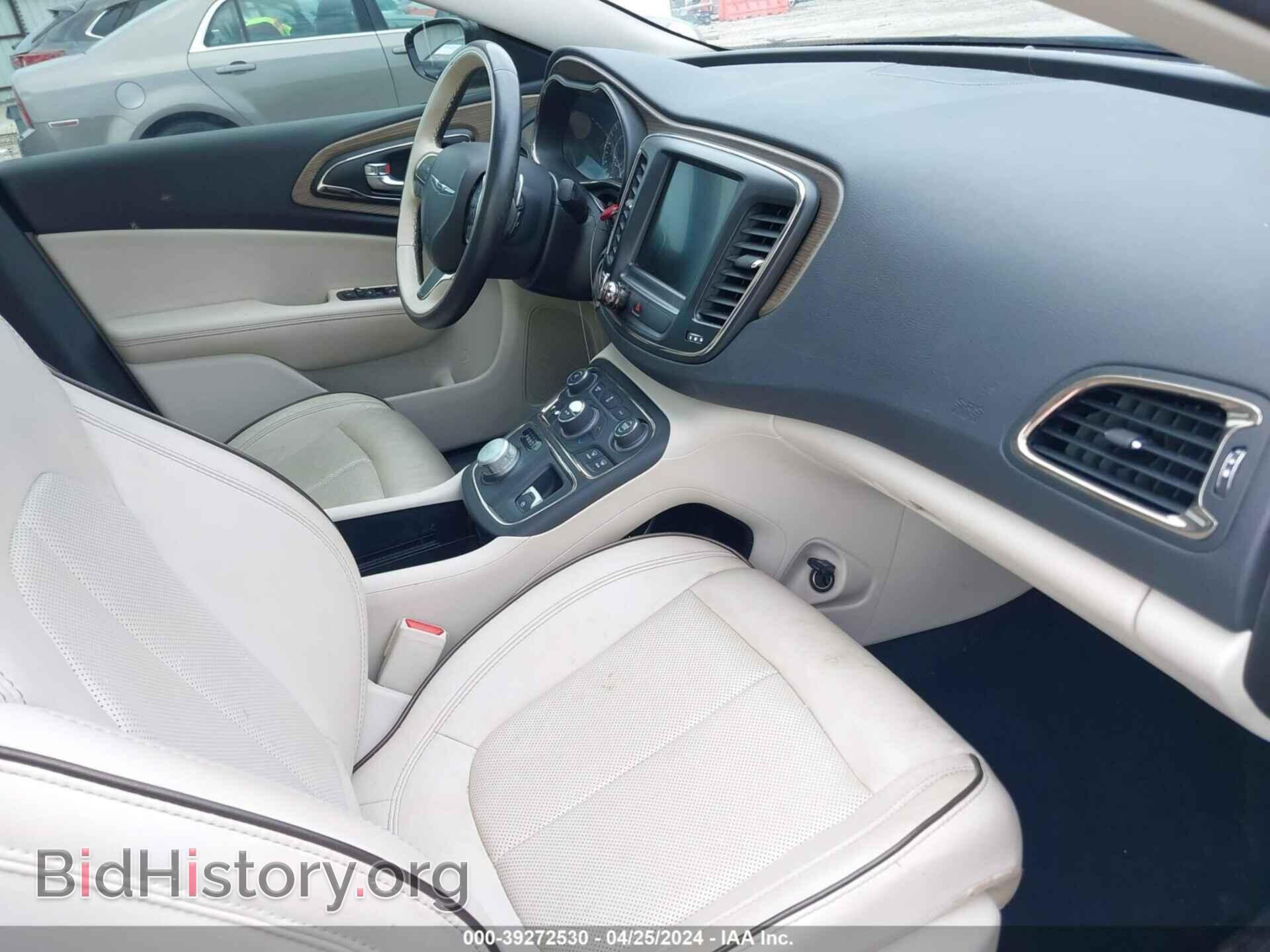 2016 CHRYSLER 200 - VIN: 1C3CCCCGXGN100770 - Фото 5