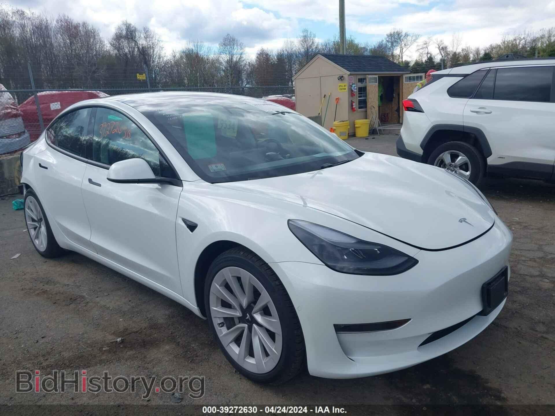 Photo 5YJ3E1EB0MF064884 - TESLA MODEL 3 2021