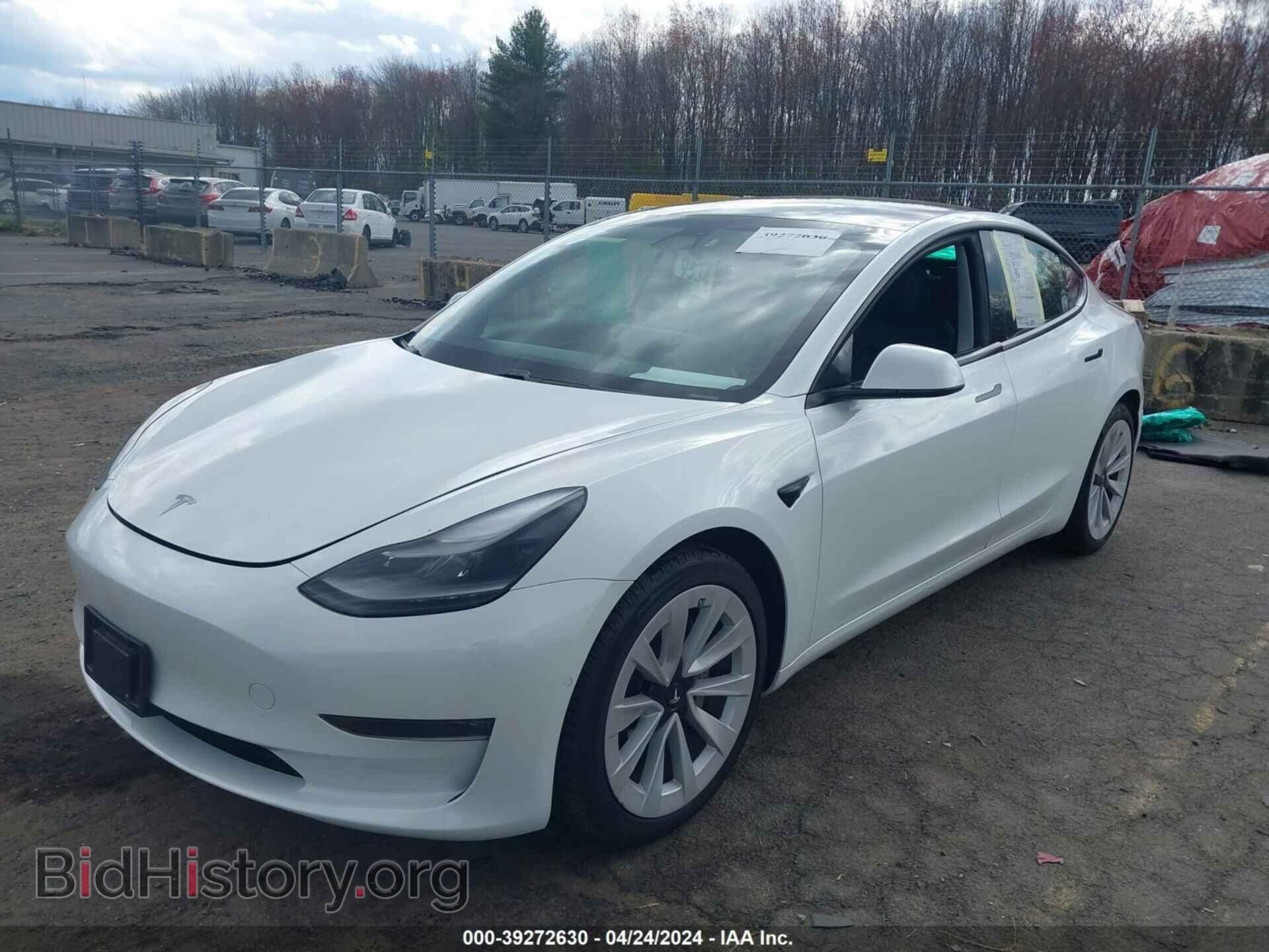 2021 TESLA MODEL 3 - VIN: 5YJ3E1EB0MF064884 - Фото 2