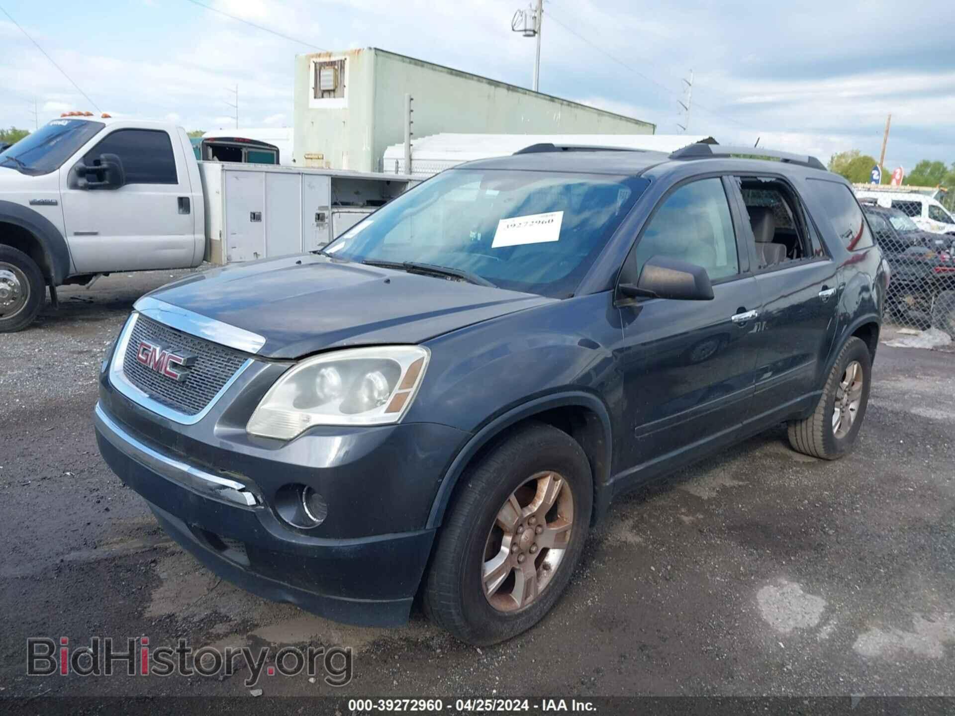 2011 GMC ACADIA - VIN: 1GKKRNED9BJ339655 - Фото 2