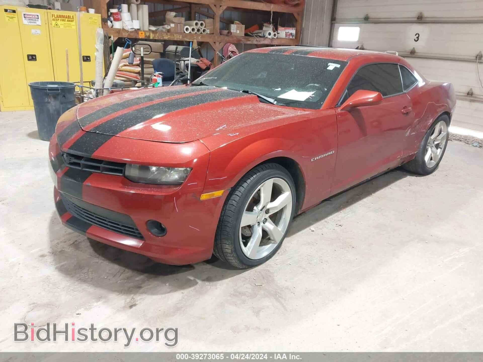 2014 CHEVROLET CAMARO - VIN: 2G1FB1E39E9142754 - Фото 2