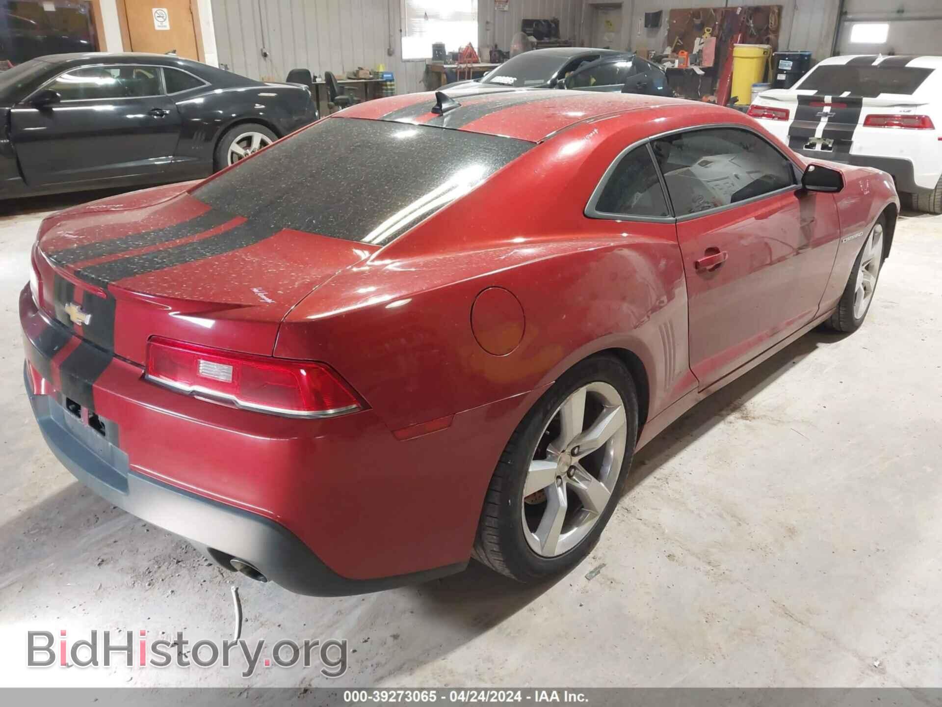 2014 CHEVROLET CAMARO - VIN: 2G1FB1E39E9142754 - Фото 4