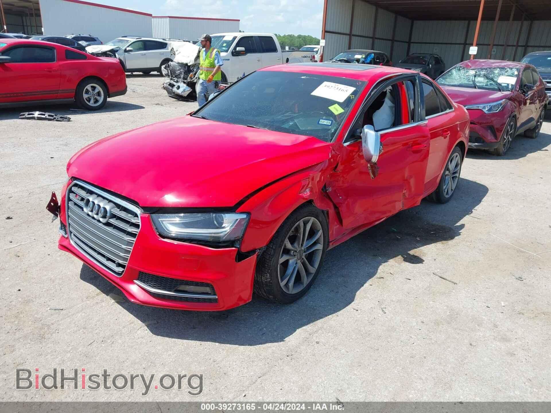 2014 AUDI S4 - VIN: WAUBGAFL7EA097059 - Фото 2