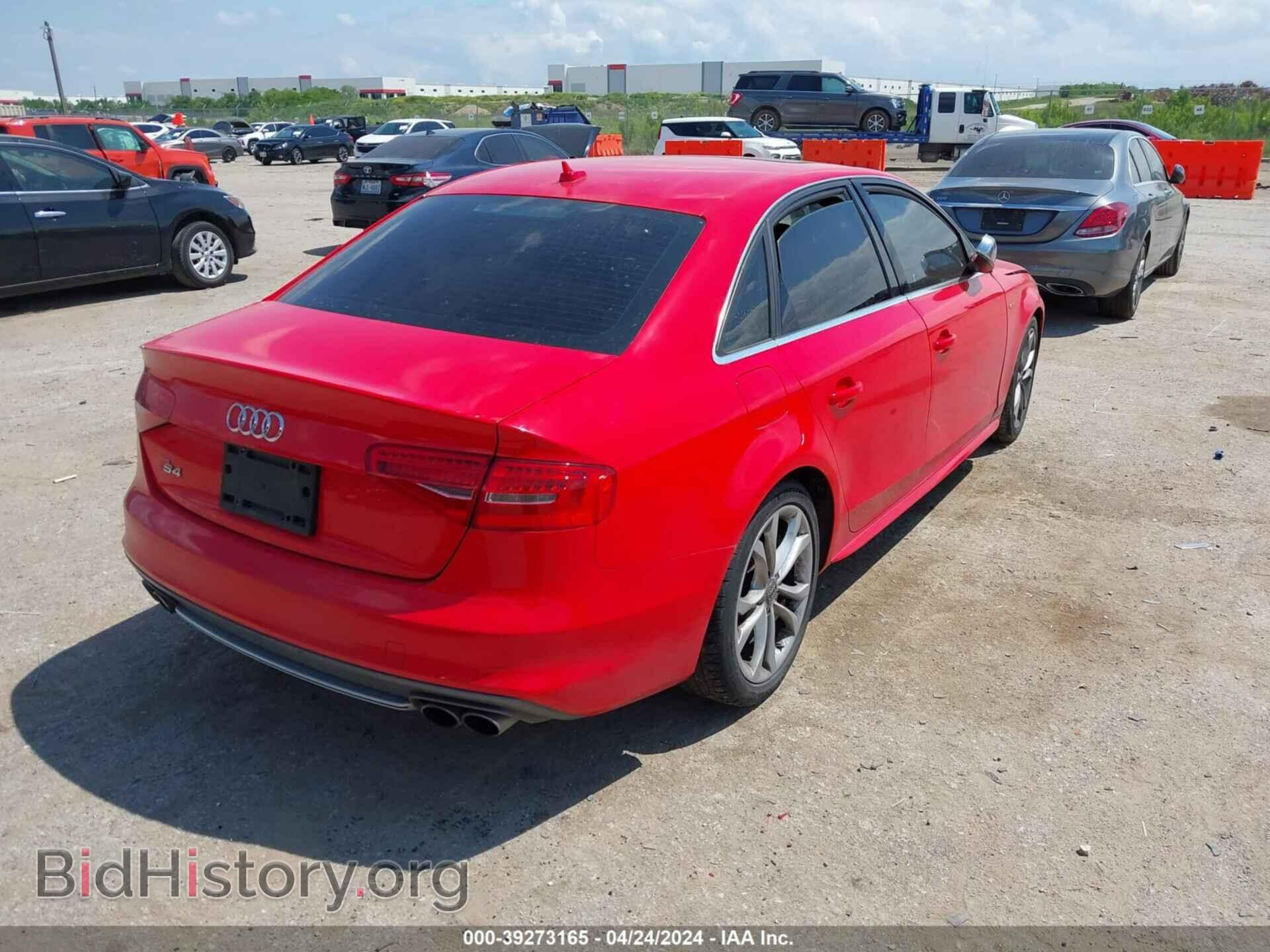 2014 AUDI S4 - VIN: WAUBGAFL7EA097059 - Фото 4
