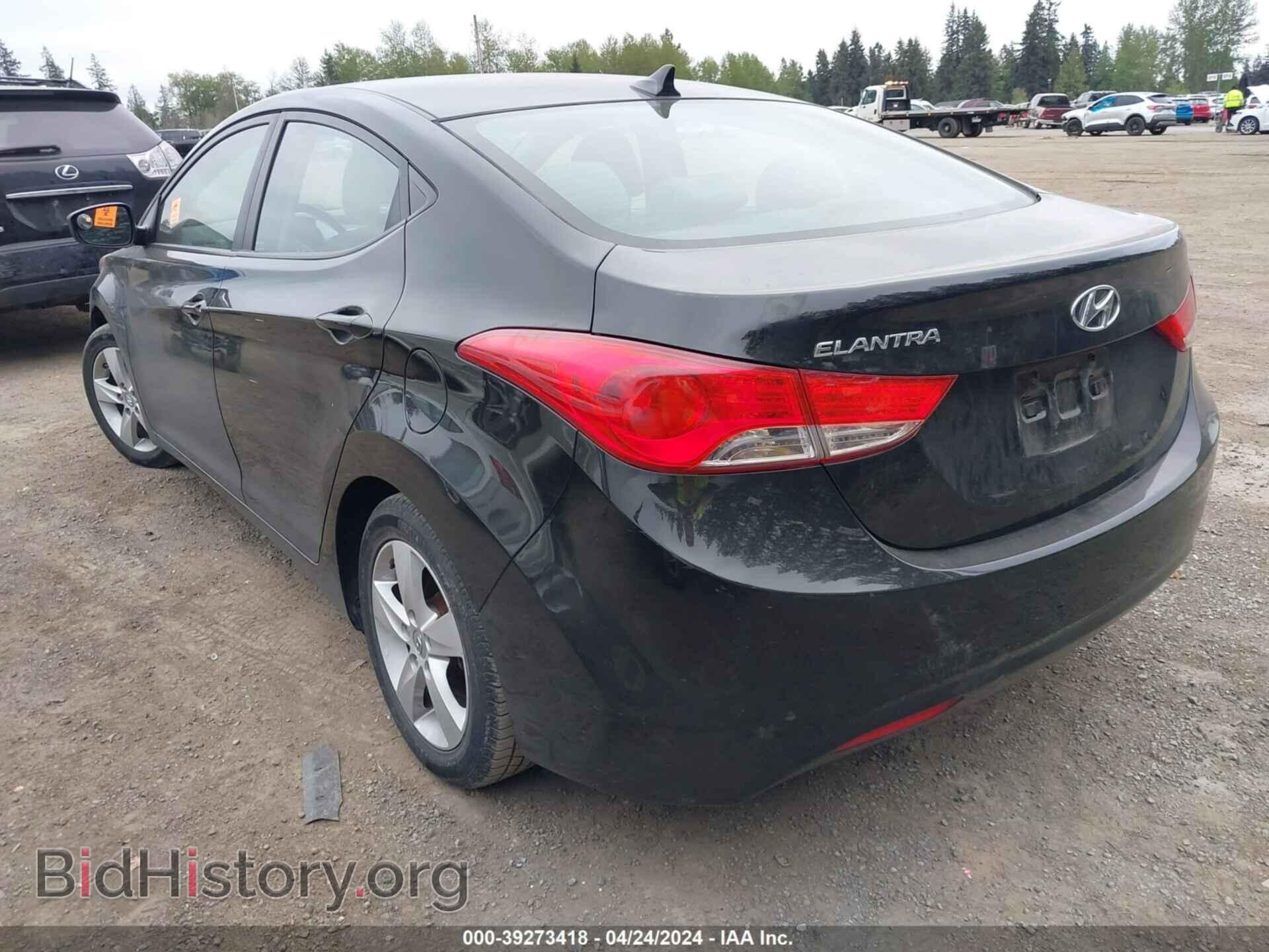 2012 HYUNDAI ELANTRA - VIN: 5NPDH4AE5CH070306 - Фото 3