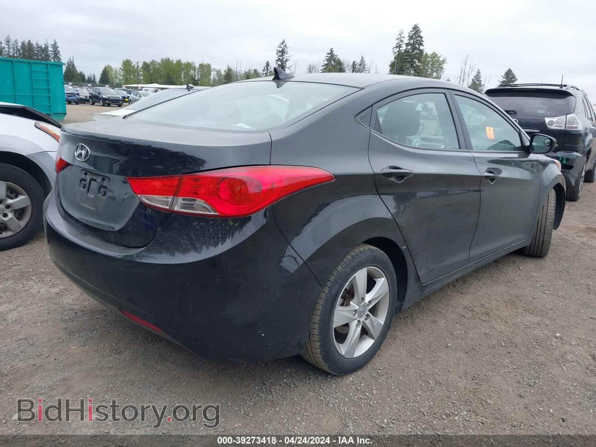 2012 HYUNDAI ELANTRA - VIN: 5NPDH4AE5CH070306 - Фото 4