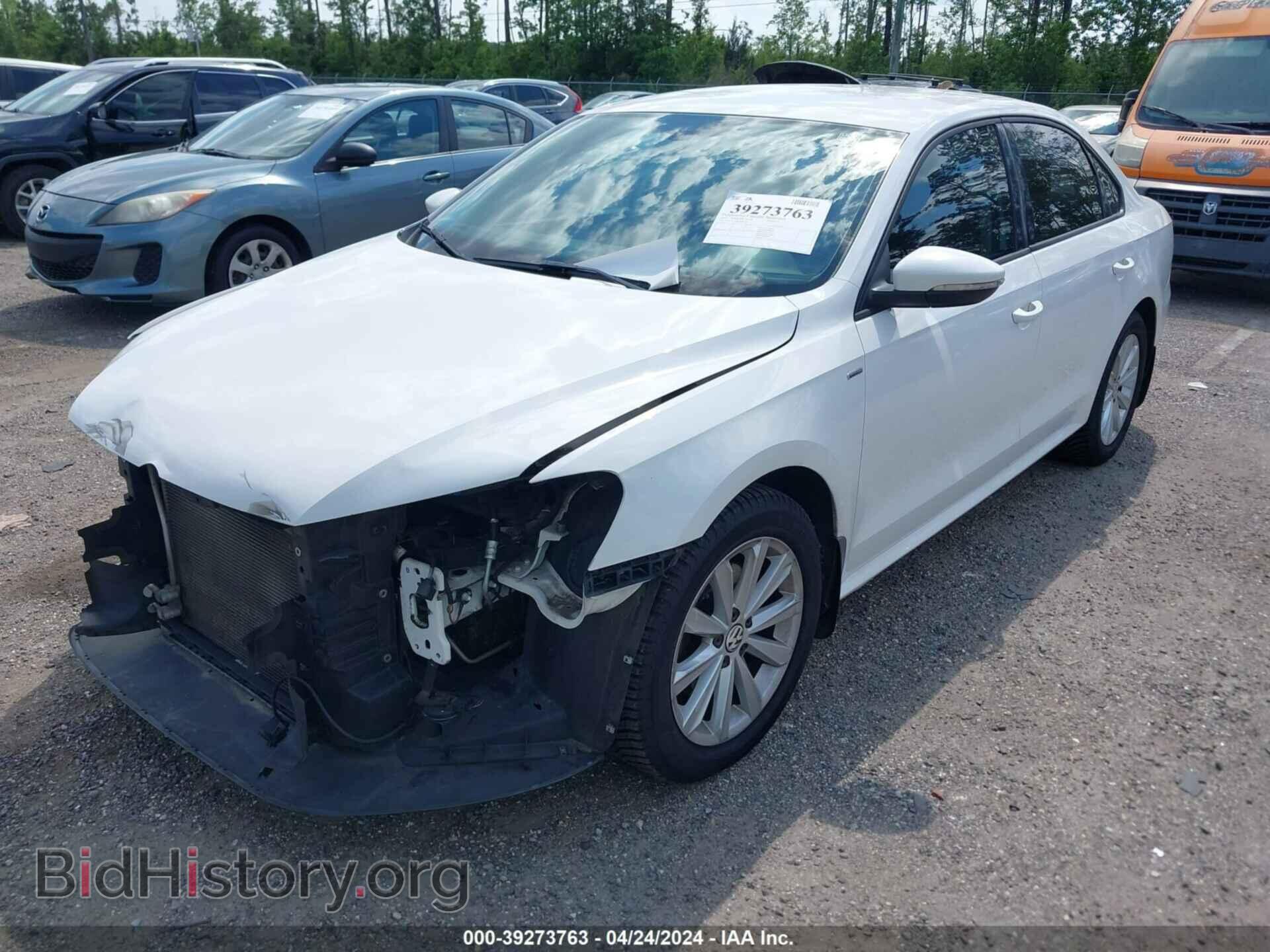 2012 VOLKSWAGEN PASSAT - VIN: 1VWAP7A38CC068385 - Фото 2