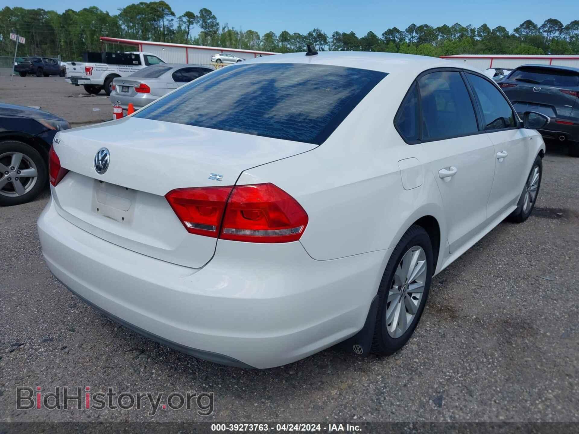 2012 VOLKSWAGEN PASSAT - VIN: 1VWAP7A38CC068385 - Фото 4