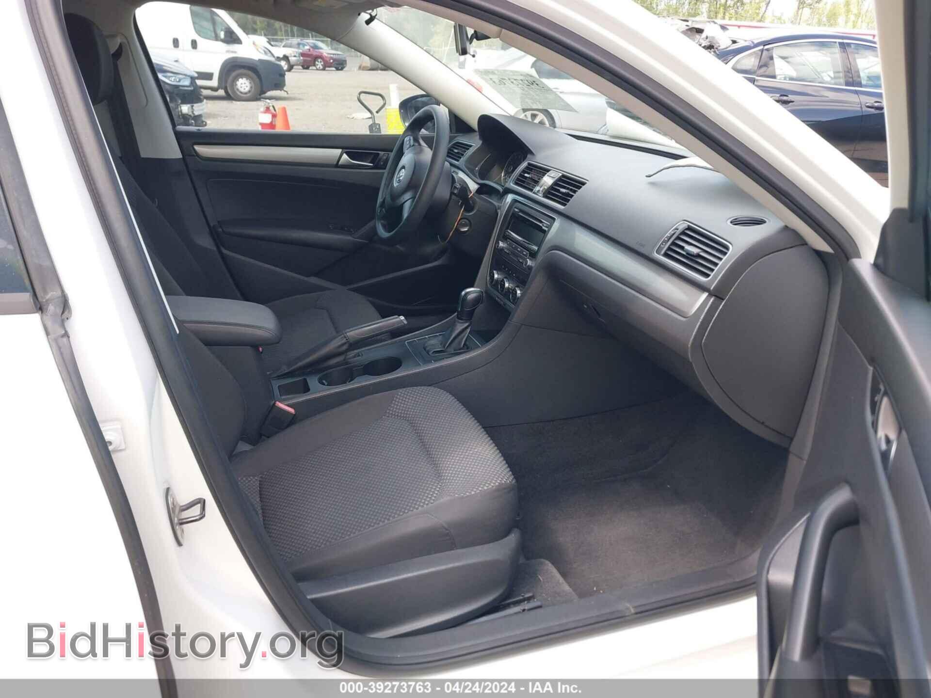 2012 VOLKSWAGEN PASSAT - VIN: 1VWAP7A38CC068385 - Фото 5