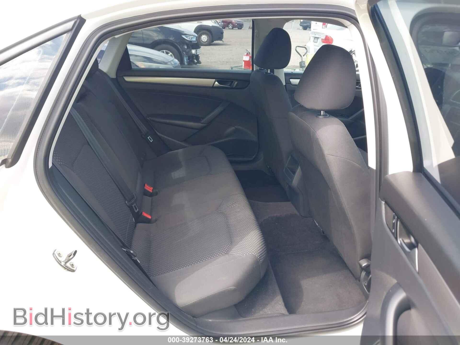 2012 VOLKSWAGEN PASSAT - VIN: 1VWAP7A38CC068385 - Фото 8