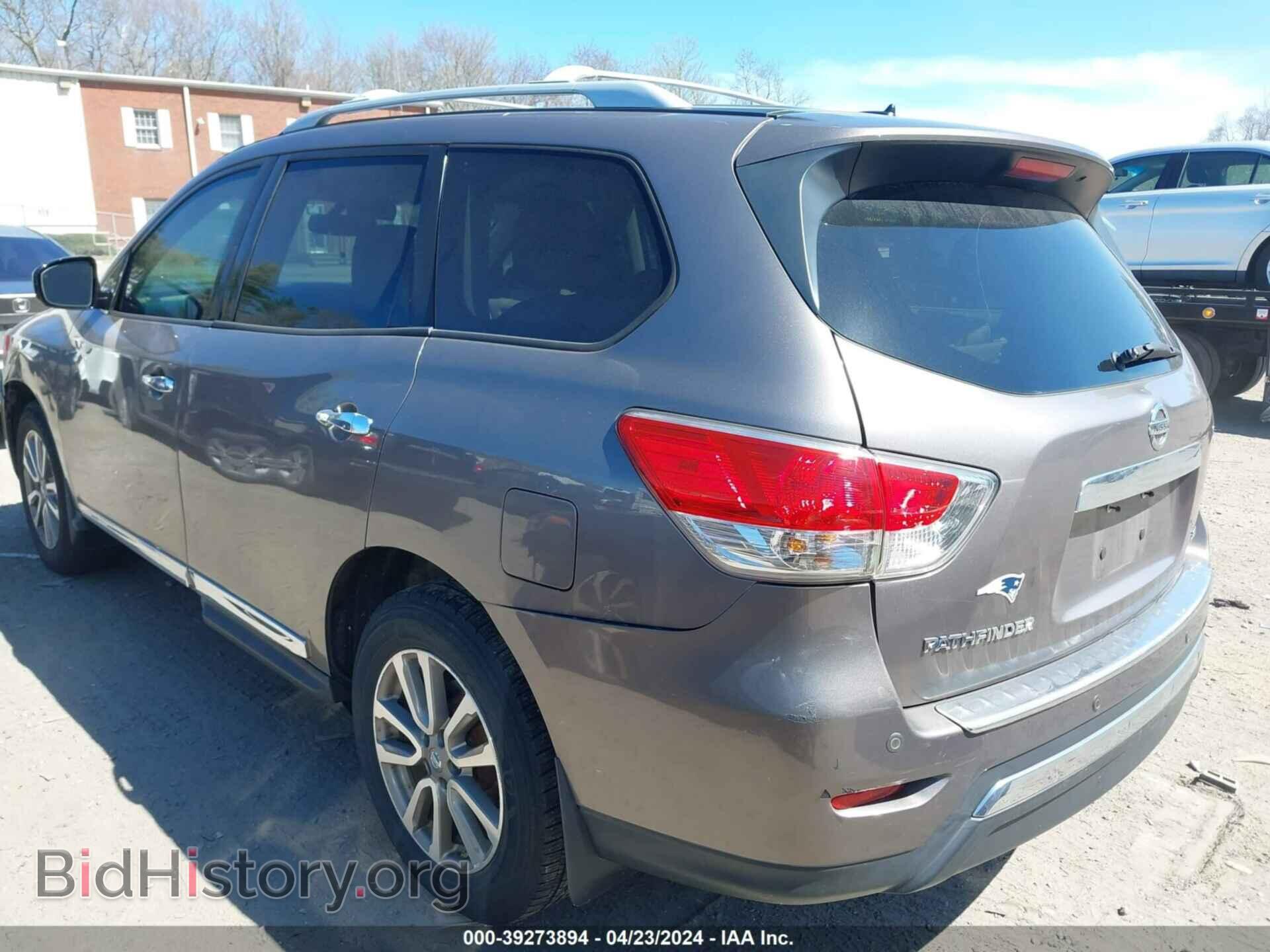 2014 NISSAN PATHFINDER - VIN: 5N1AR2MN1EC648041 - Фото 3