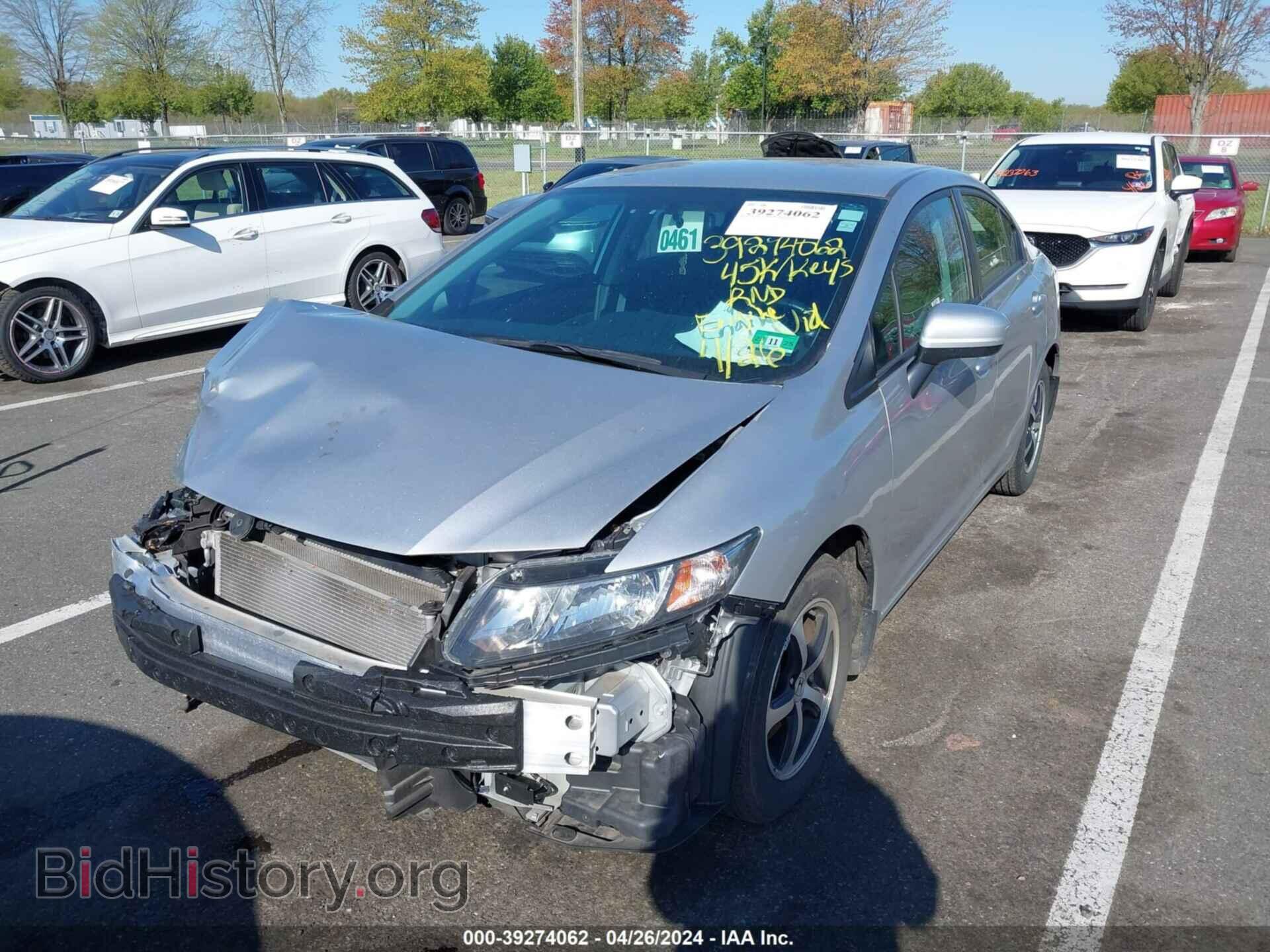 2015 HONDA CIVIC - VIN: 19XFB2F75FE250709 - Фото 2