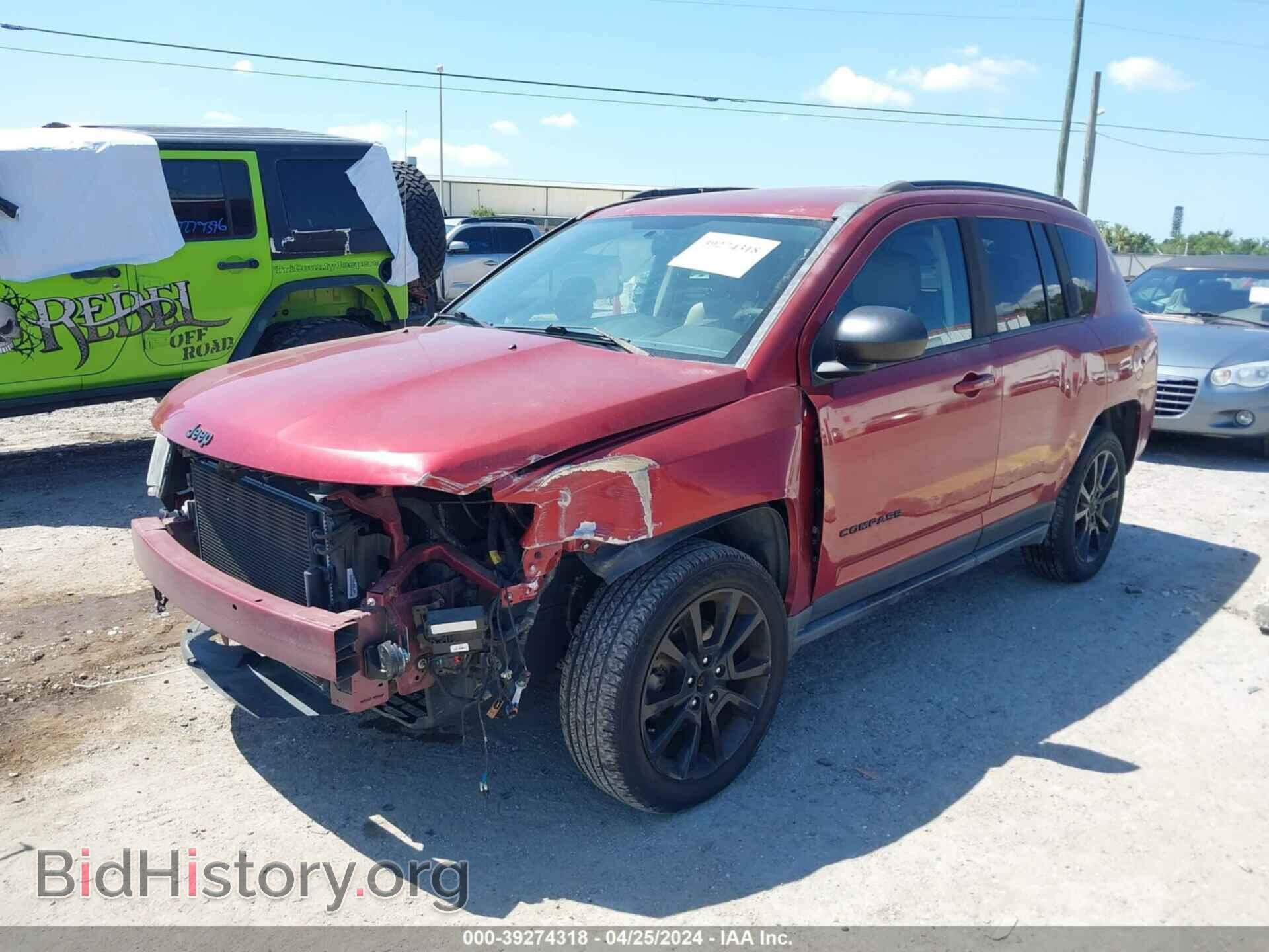 2015 JEEP COMPASS - VIN: 1C4NJCBA1FD402511 - Фото 2
