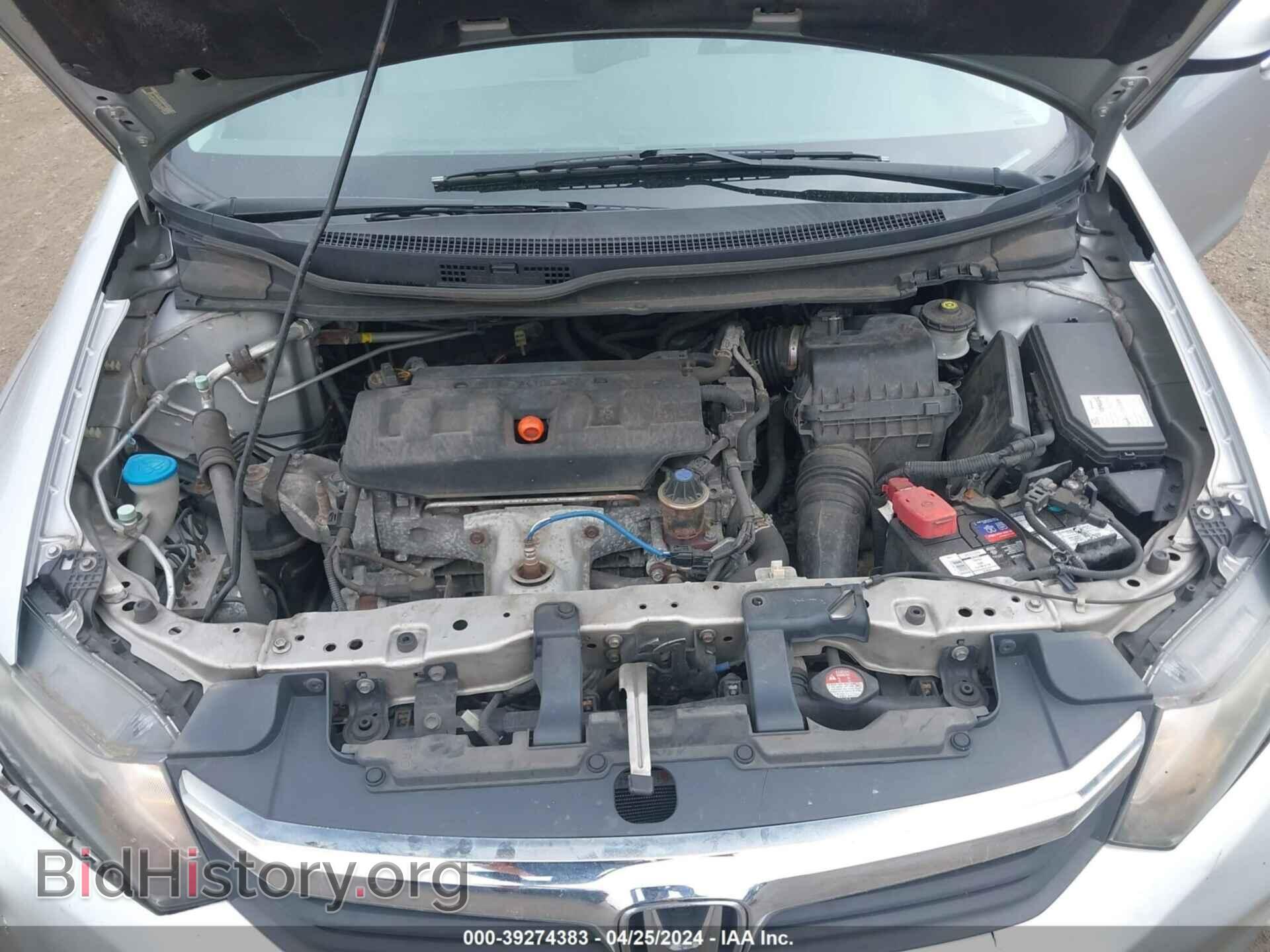 2012 HONDA CIVIC - VIN: 19XFB2F52CE378075 - Фото 10