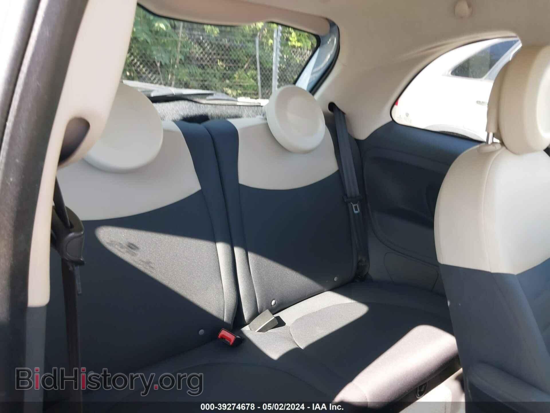 2015 FIAT 500 - VIN: 3C3CFFAR7FT527593 - Фото 8