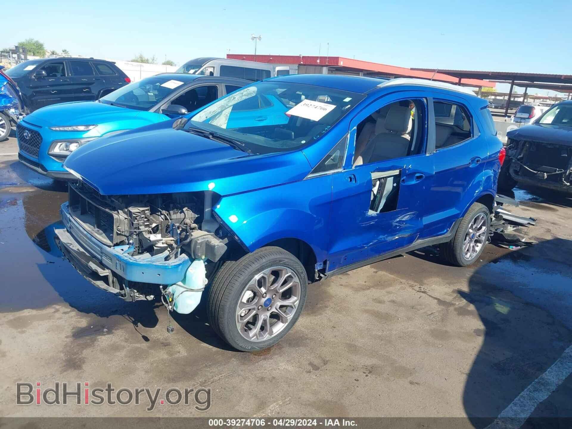 2019 FORD ECOSPORT - VIN: MAJ6S3KL0KC307690 - Фото 2