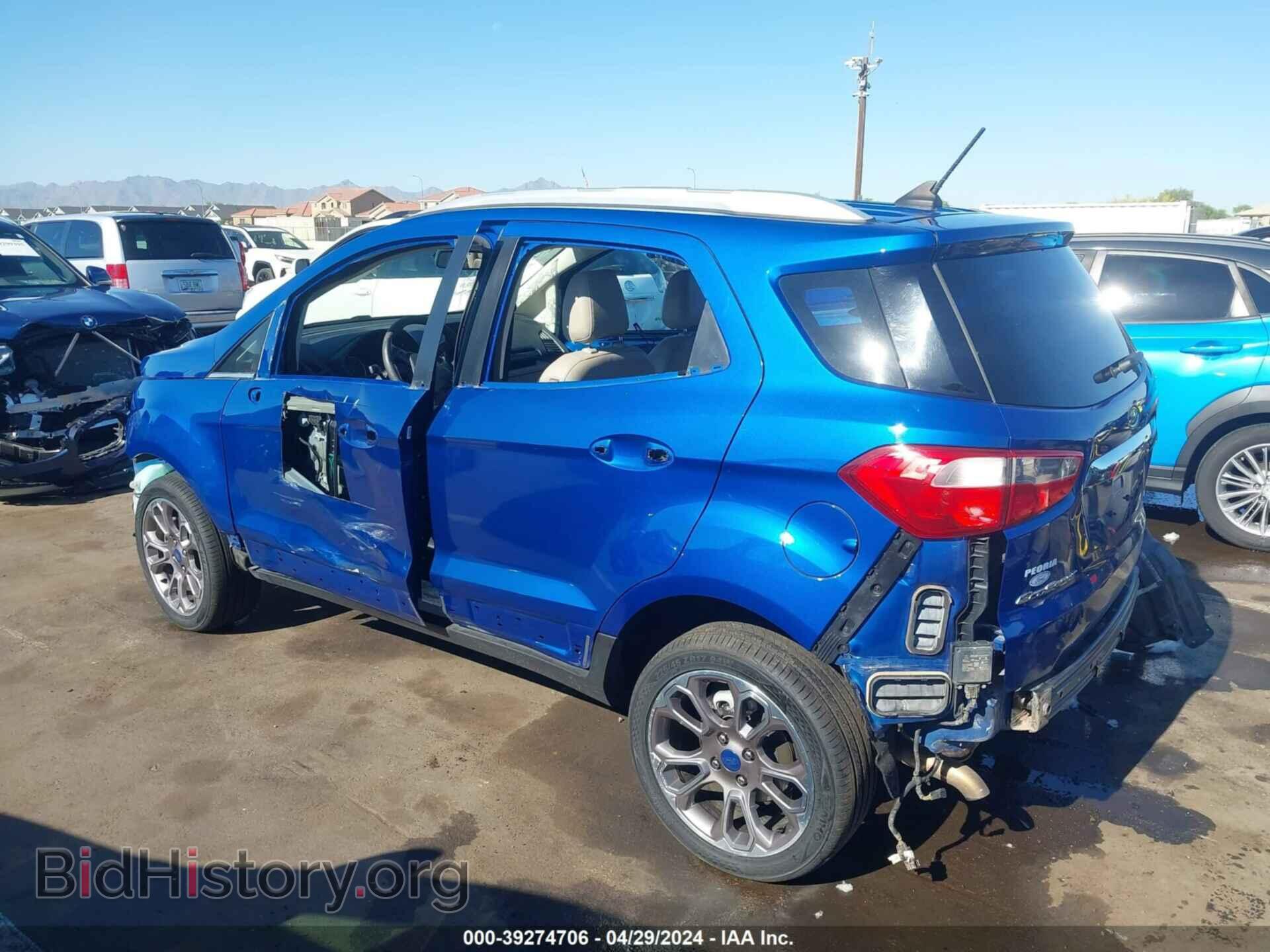 2019 FORD ECOSPORT - VIN: MAJ6S3KL0KC307690 - Фото 3
