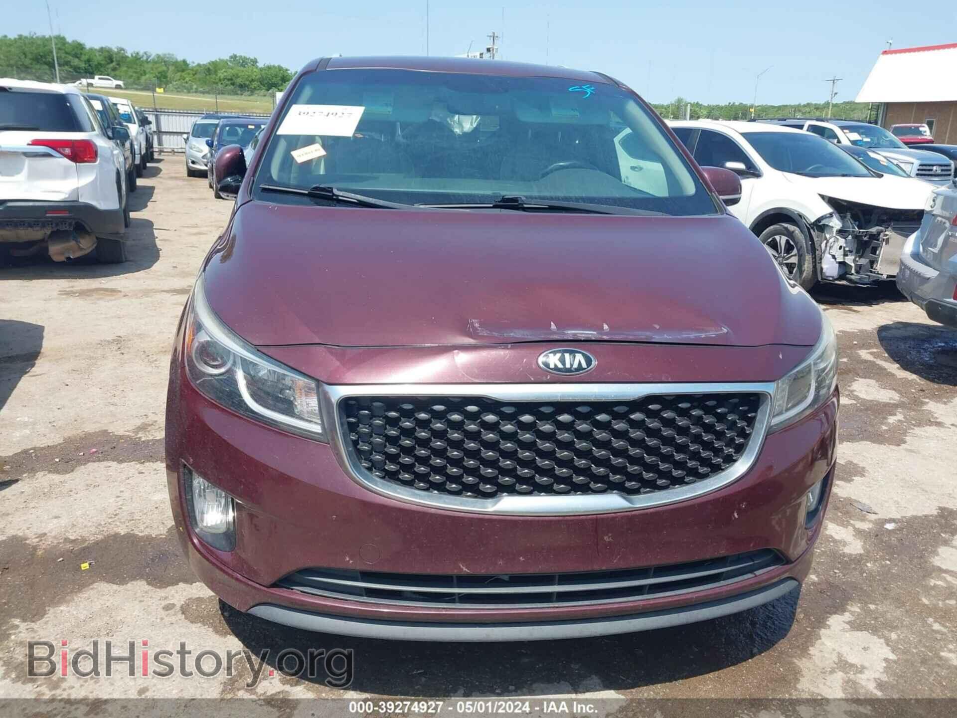 2015 KIA SEDONA - VIN: KNDMC5C19F6048631 - Фото 12