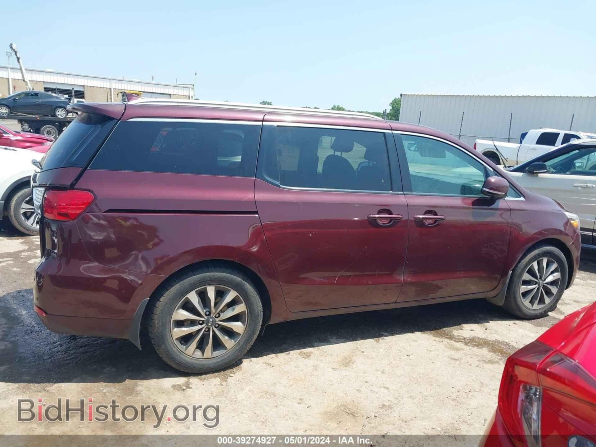 2015 KIA SEDONA - VIN: KNDMC5C19F6048631 - Фото 13