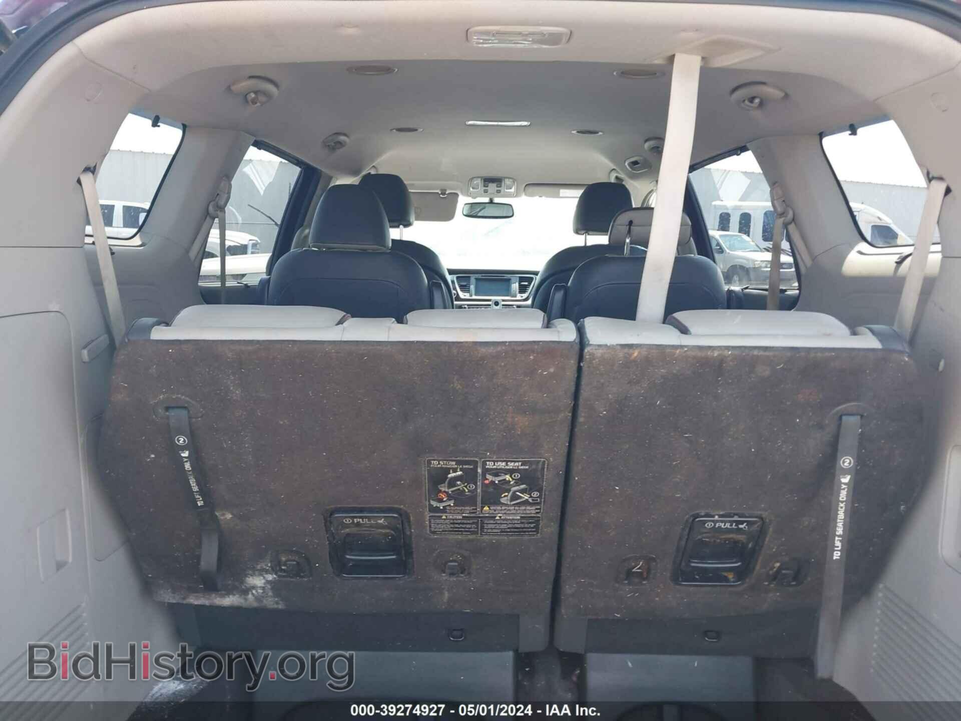 2015 KIA SEDONA - VIN: KNDMC5C19F6048631 - Фото 8