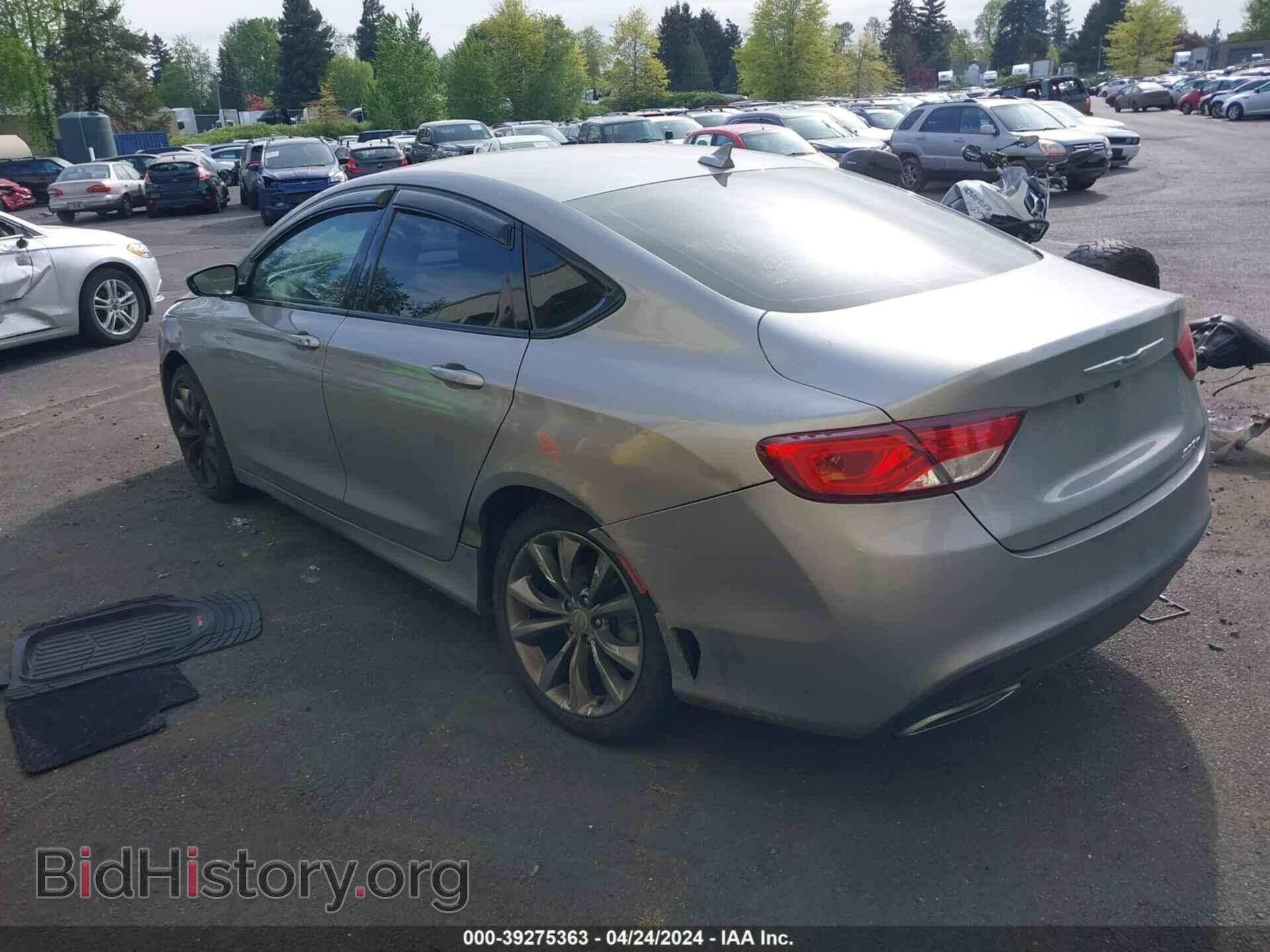 2015 CHRYSLER 200 - VIN: 1C3CCCBB4FN696835 - Фото 3