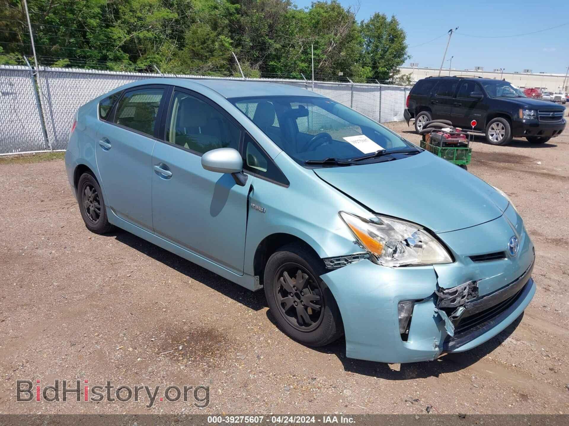 Фотография JTDKN3DUXC1506104 - TOYOTA PRIUS 2012
