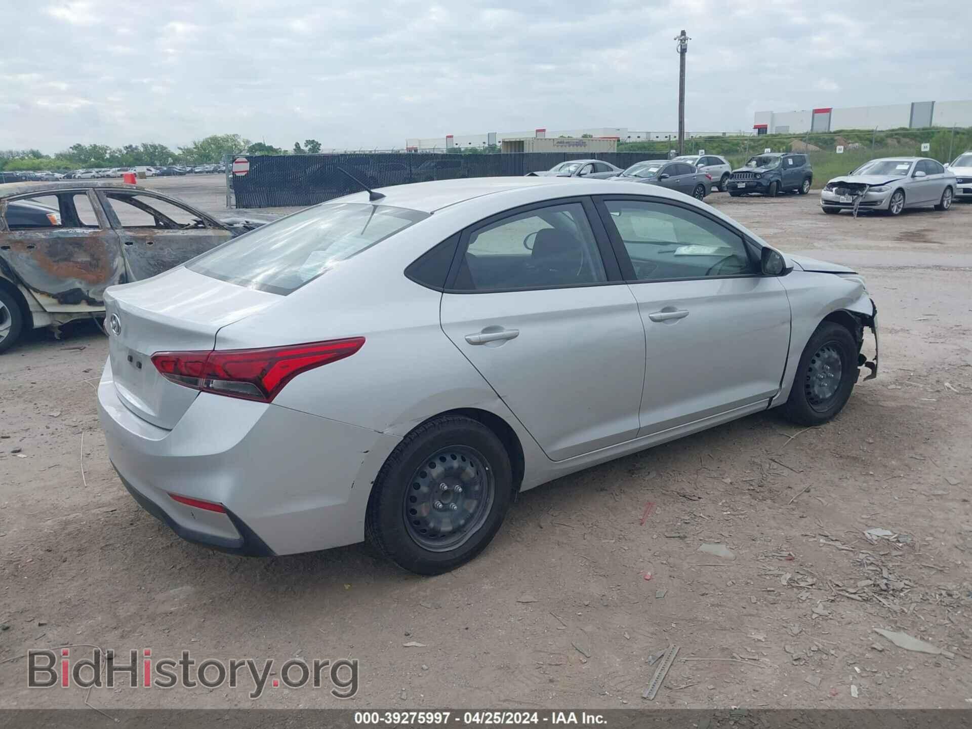 2019 HYUNDAI ACCENT - VIN: 3KPC24A36KE054422 - Фото 4