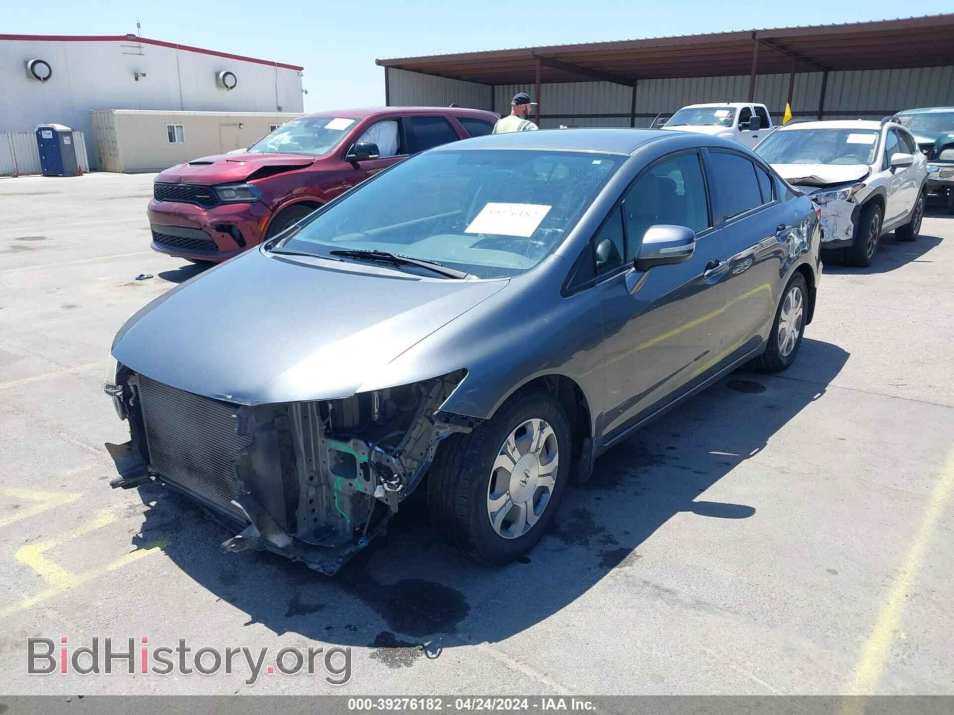 2012 HONDA CIVIC HYBRID - VIN: JHMFB4F30CS009673 - Фото 6