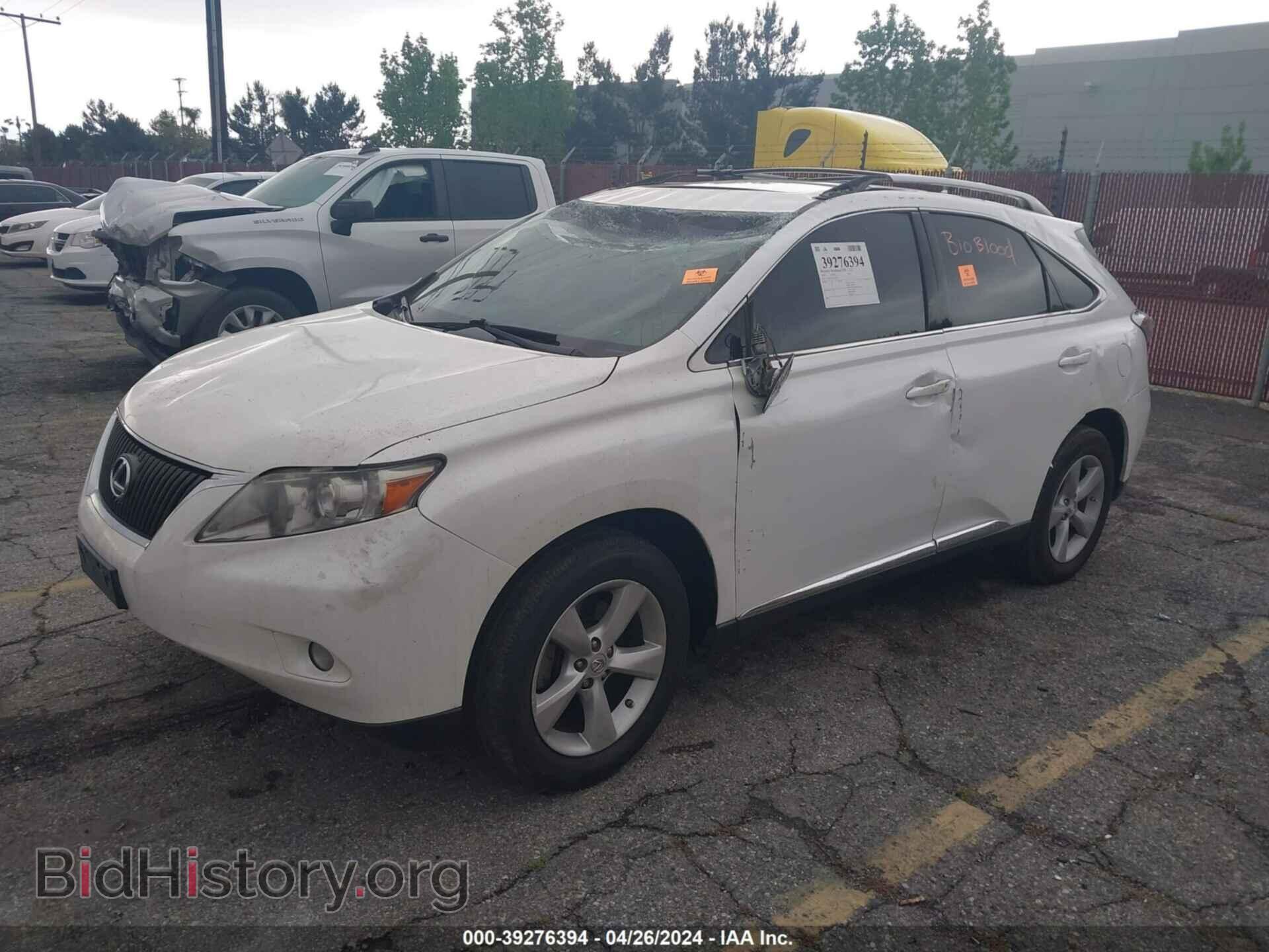 2010 LEXUS RX 350 - VIN: 2T2ZK1BA4AC038914 - Фото 2