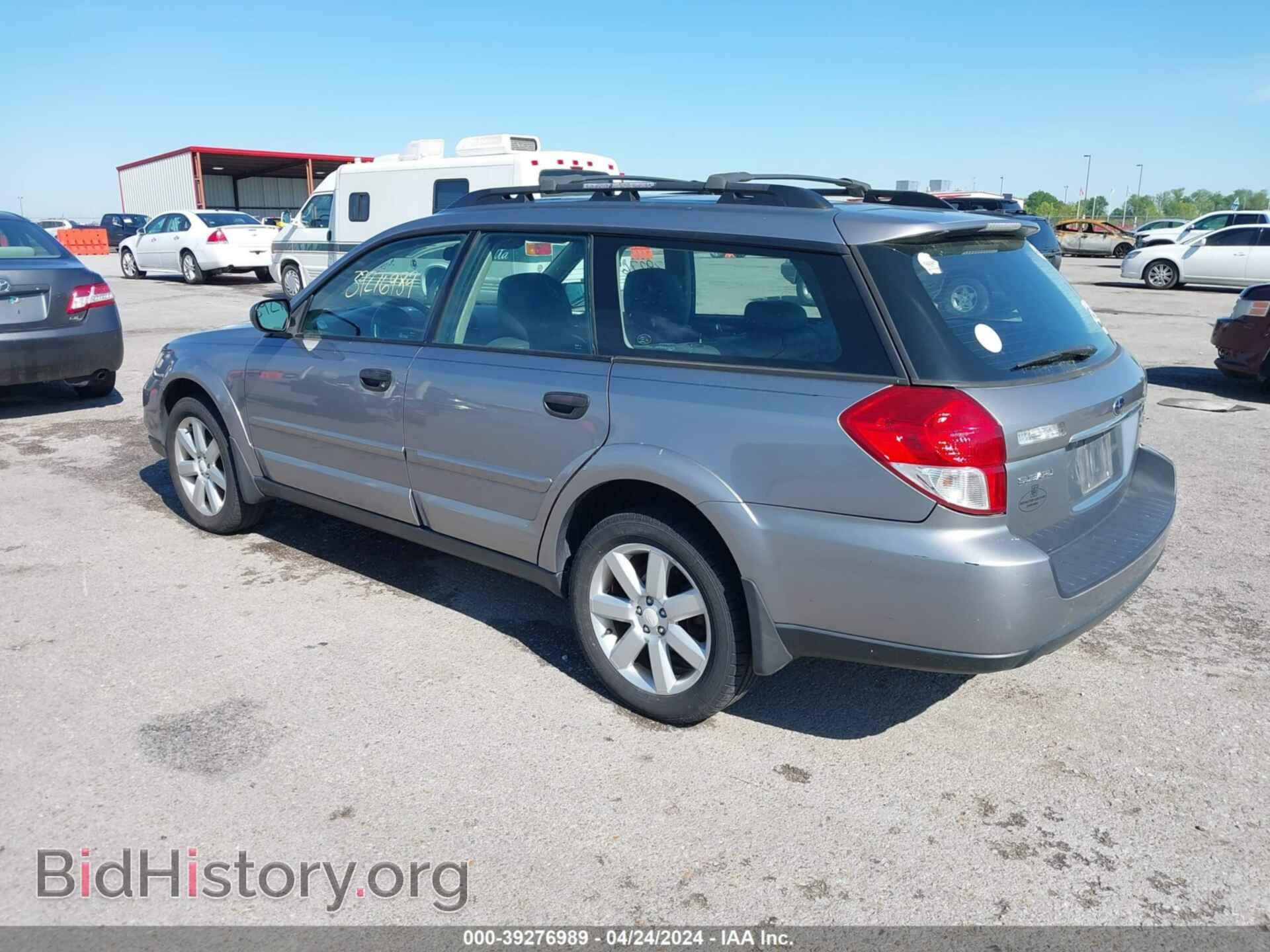 2009 SUBARU OUTBACK - VIN: 4S4BP61C297344414 - Фото 3