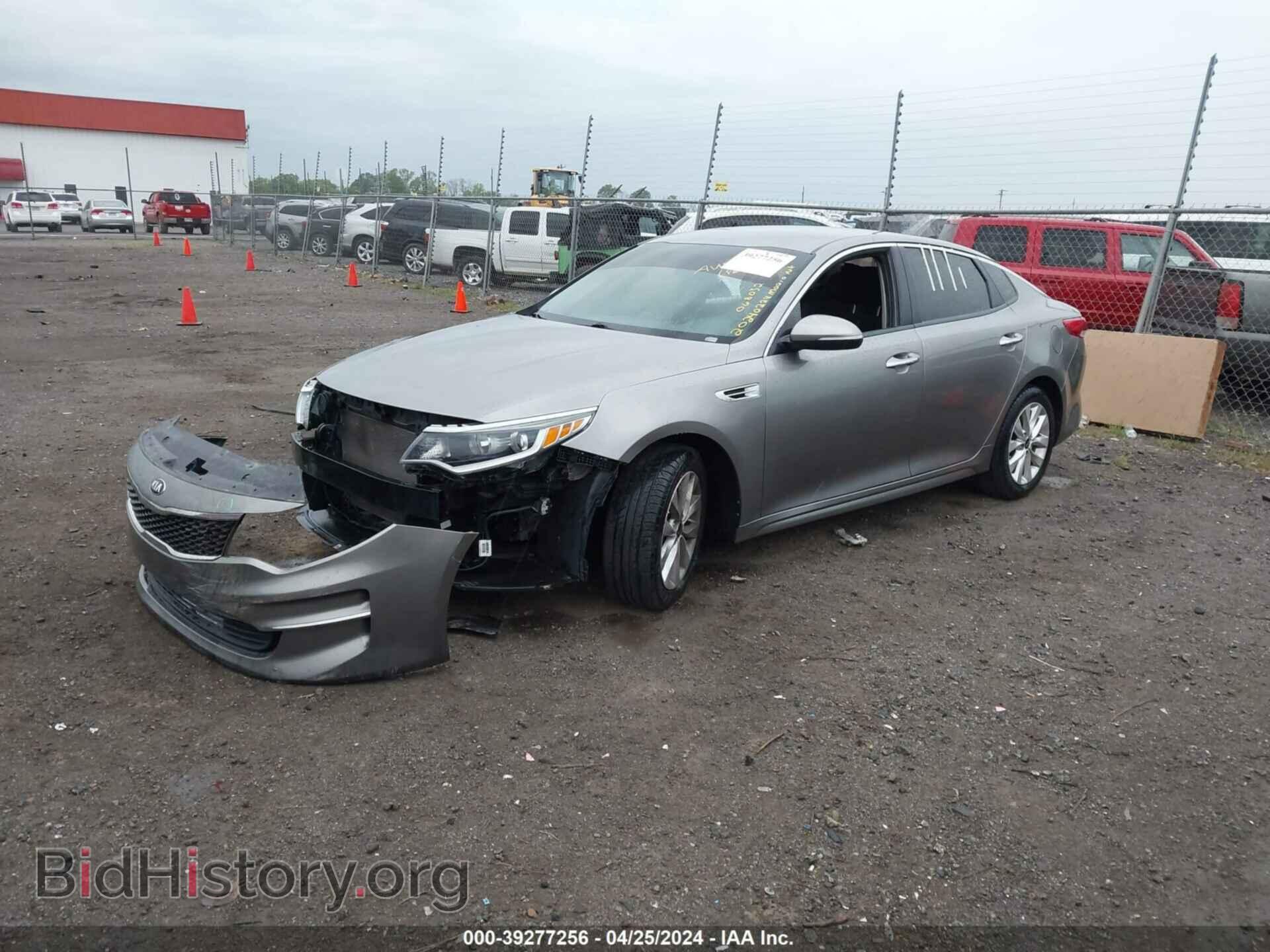 2016 KIA OPTIMA - VIN: 5XXGT4L35GG068032 - Фото 2