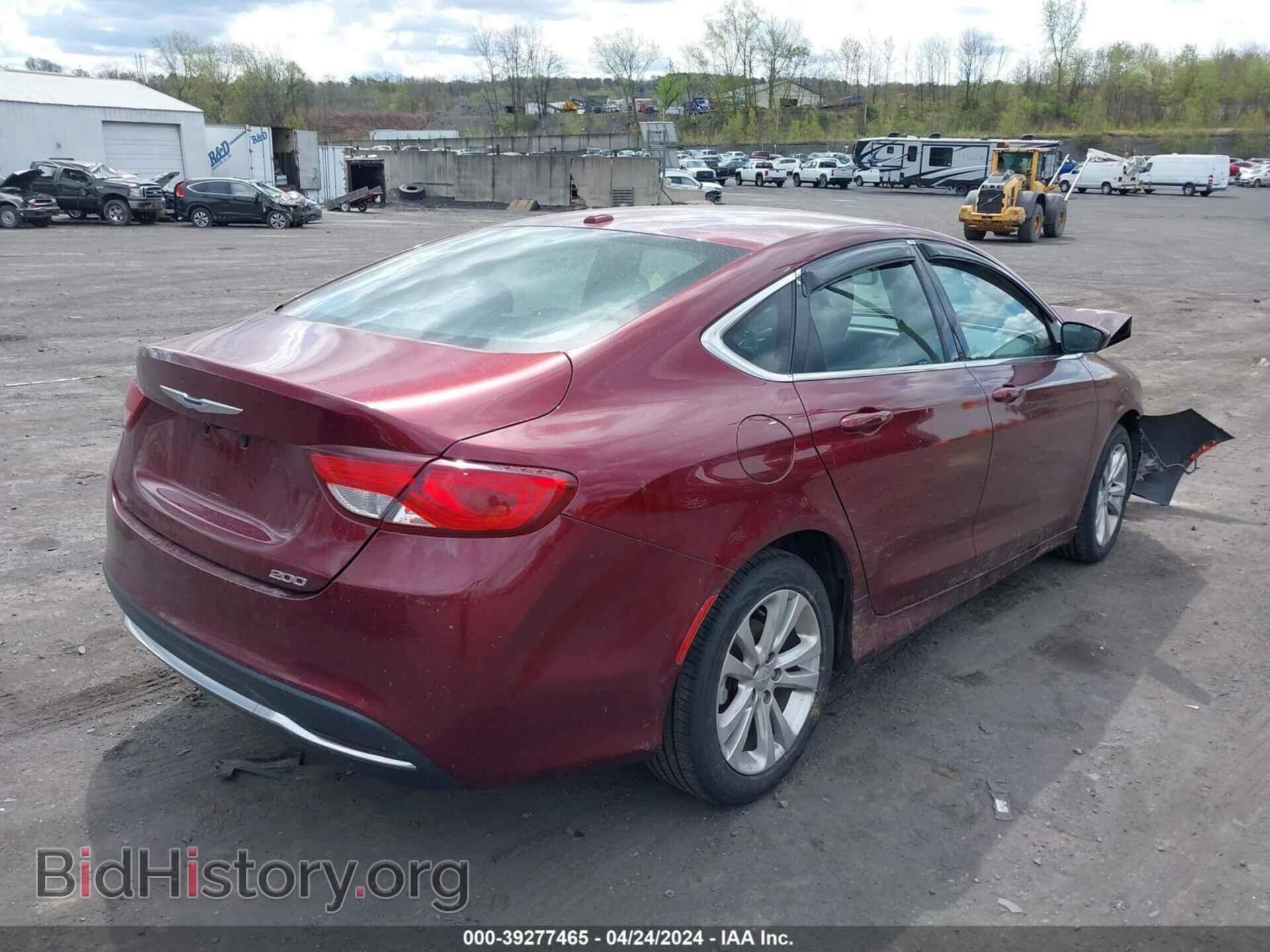 2015 CHRYSLER 200 - VIN: 1C3CCCAB4FN684623 - Фото 4