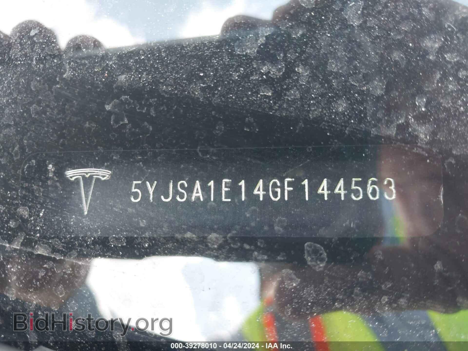 2016 TESLA MODEL S - VIN: 5YJSA1E14GF144563 - Фото 9
