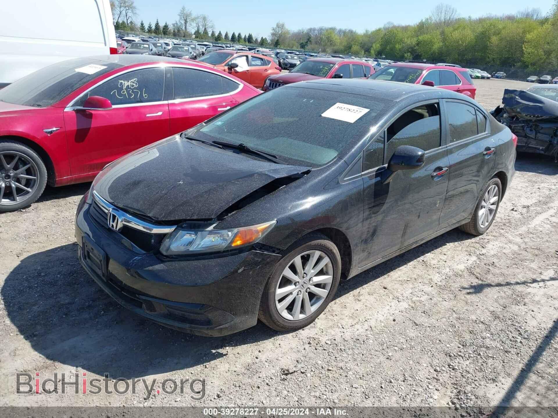 2012 HONDA CIVIC - VIN: 19XFB2F83CE355219 - Фото 2