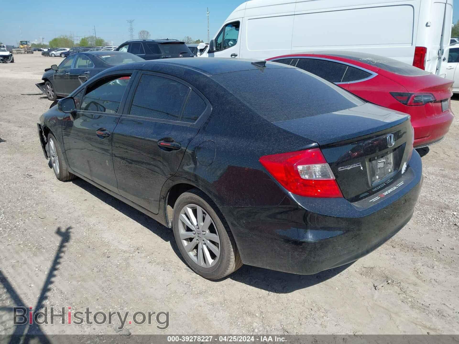2012 HONDA CIVIC - VIN: 19XFB2F83CE355219 - Фото 3